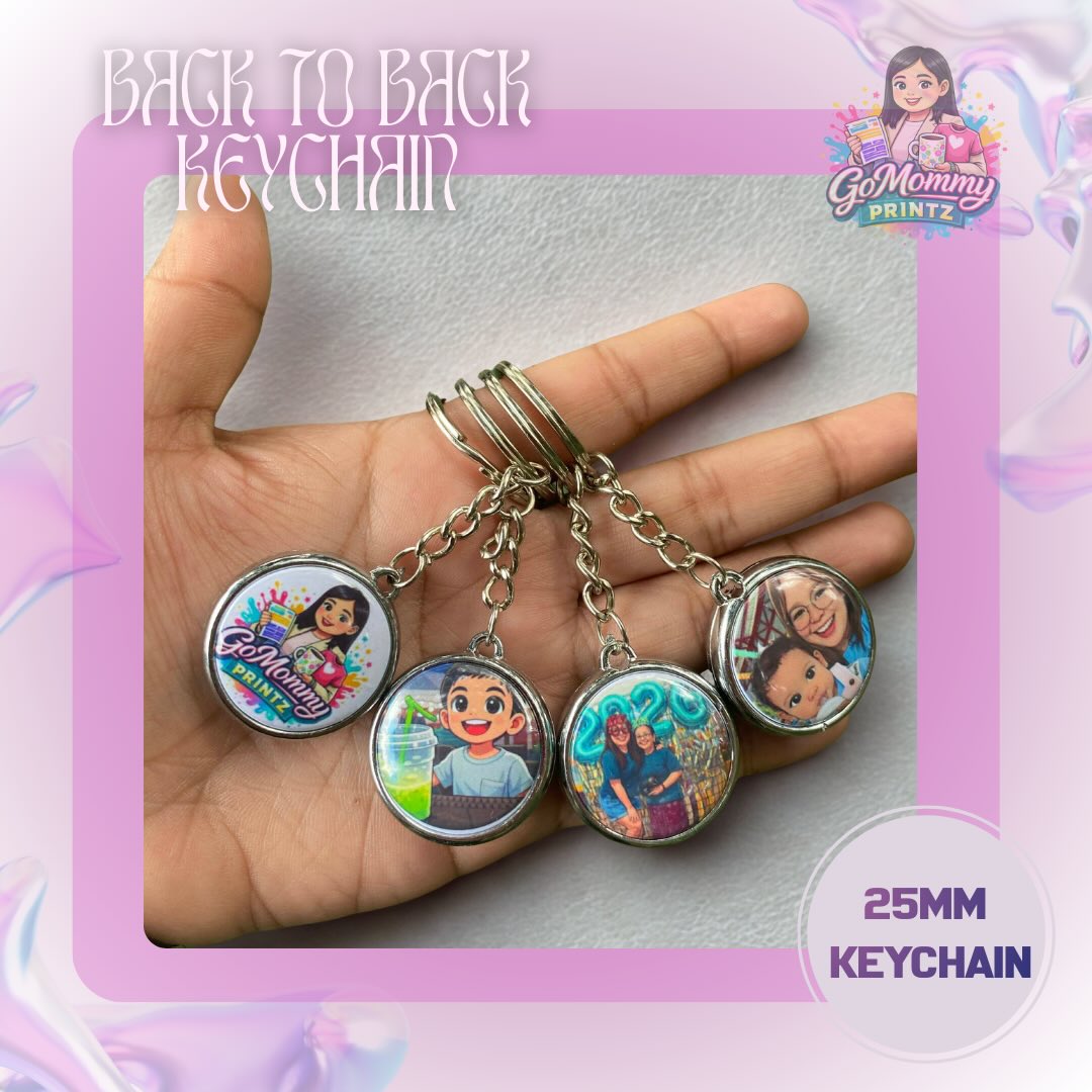 Ang souvenir na hindi itatapon! 🎁
Naghahanap ka ba ng affordable pero personalized na giveaway para sa birthday, binyag, o kasal? Ang ating 25mm Customized items ay ang sagot! Handy, cute, at laging maaalala ang special moment niyo.
• Budget-Friendly: High-quality print sa presyong abot-kaya.
• Handy: Kasya kahit saan, pwedeng-pwede i-display!
- 25mm customized ruler
- 25mm back to back keychain
- 25mm hairpin/hairclip assorted
- 25mm hairpin/hairclip metal
TikTok: _gomommyprintz
Instagram: _gomommyprintz
Facebook: GoMommy Printz
📍 Batangas City
