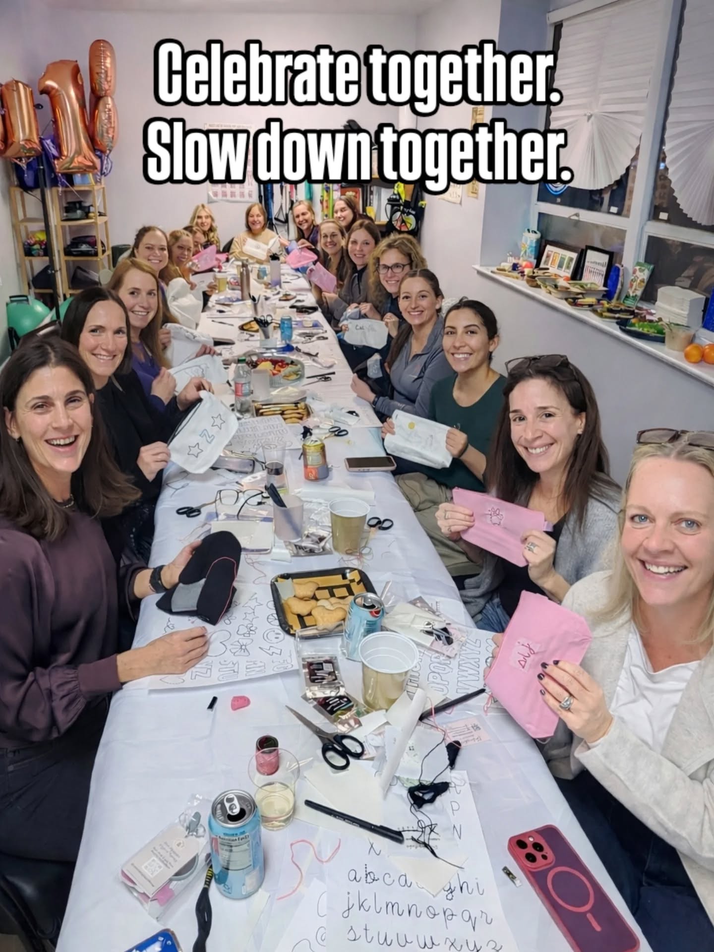 So honored to celebrate 18 years of @coredynamicsphysicaltherapy with founder Niva 🥂
From pelvis-shaped cookies to cheeky trivia and lots of stitching, this night was all about connection, creativity, and community.
As a business just 3.5 years in, being trusted to help mark such a huge milestone meant so much. Proof that when women-owned businesses support each other, really special things happen.
Happy anniversary, Niva — and if you’re in Englewood, NJ, go check out her incredible pelvic floor PT practice.
#EnglewoodNJ
#BergenCountyNJ
#NorthJerseyEvents
#NJSmallBusiness
#ShopLocalNJ
#NJWomenOwned
#NJWellness
#BergenCountySmallBusiness
#SupportLocalNJ
#PelvicFloorPT
#WomensHealthMatters
#WellnessEvents
#CreativeWellness
#MindfulMaking
#LessScrollMoreLiving
#CreativeCommunity
#HandmadeCommunity
#EnglewoodEvents