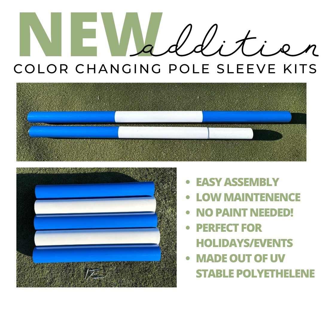 ✨ Have you purchased our poles before and want to give them a fresh, new look?
With our Color-Changing Pole Sleeves kits, you can easily swap out colors to match your style or the season! 💫 Upgrade your setup today and keep things exciting! 🐴
#HorseJumpingStyle #ColorChangingPoles #EquestrianLife