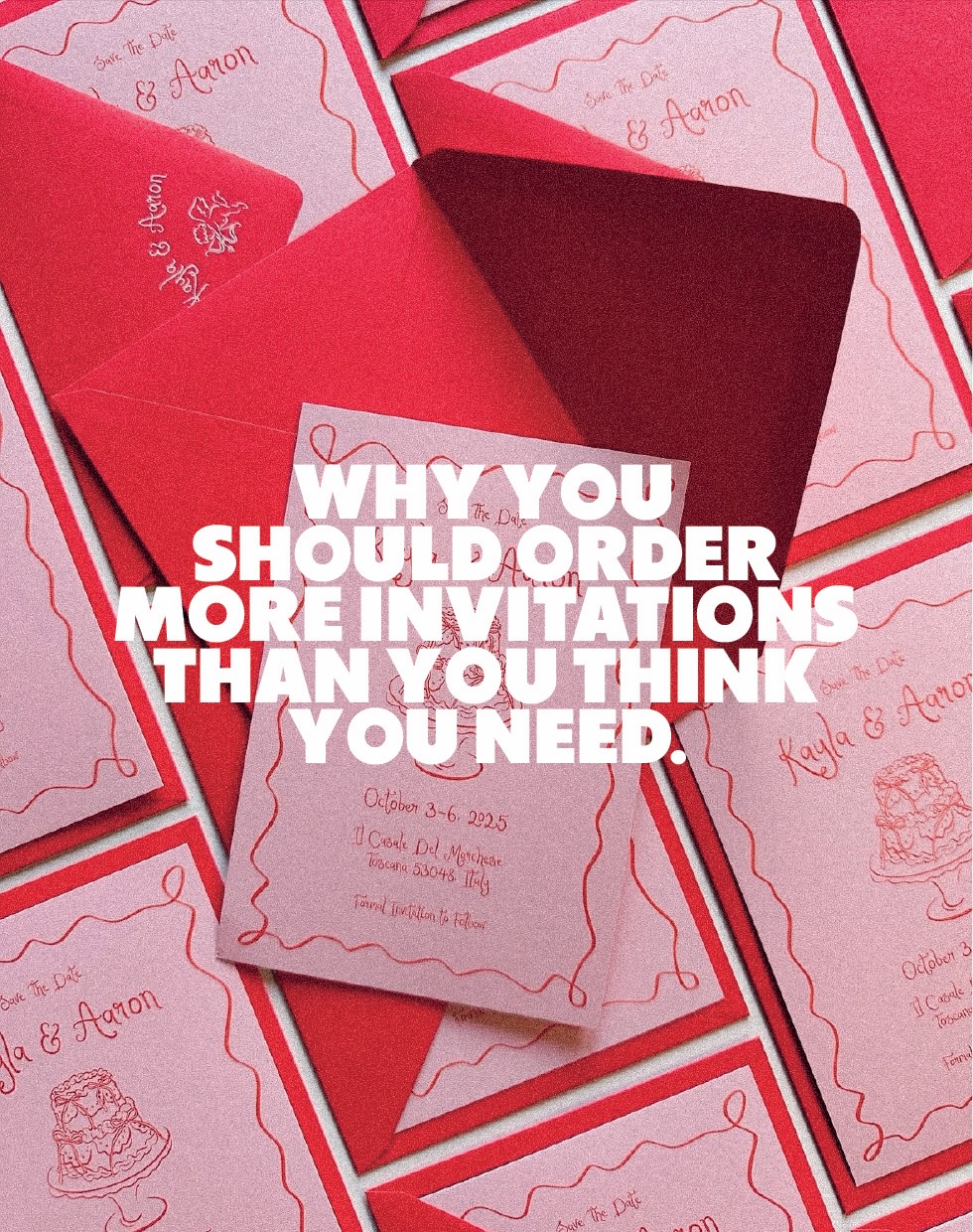 Some friendly advice from me ✨
#weddingstationer #onthedaystationery #weddinginvites #weddingtips