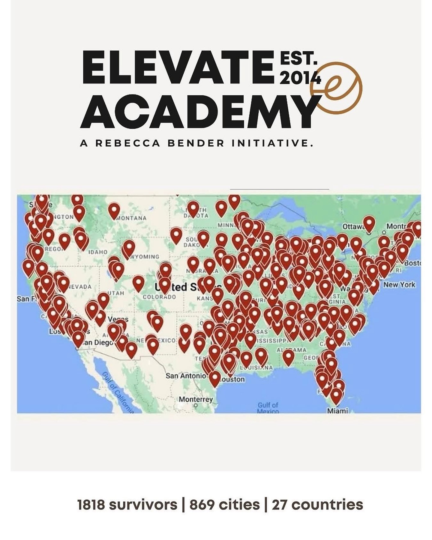 Are you—or someone you know—a survivor of trafficking or exploitation?
✨ Enrollment for the Spring cohort at Elevate Academy closes soon!
Elevate is a free, online professional development program created by survivors, for survivors.
It’s a 12-week program with courses, live discussions, community, and networking—designed to help survivors step into new careers and restore their dreams.
I completed Elevate last fall, and it was truly priceless.
And once you graduate, you’re part of the survivor community for life!
💬 Share this with your survivor sisters.
📩 Message me for the link.
#humantraffickingawareness #survivorstrong #elevate