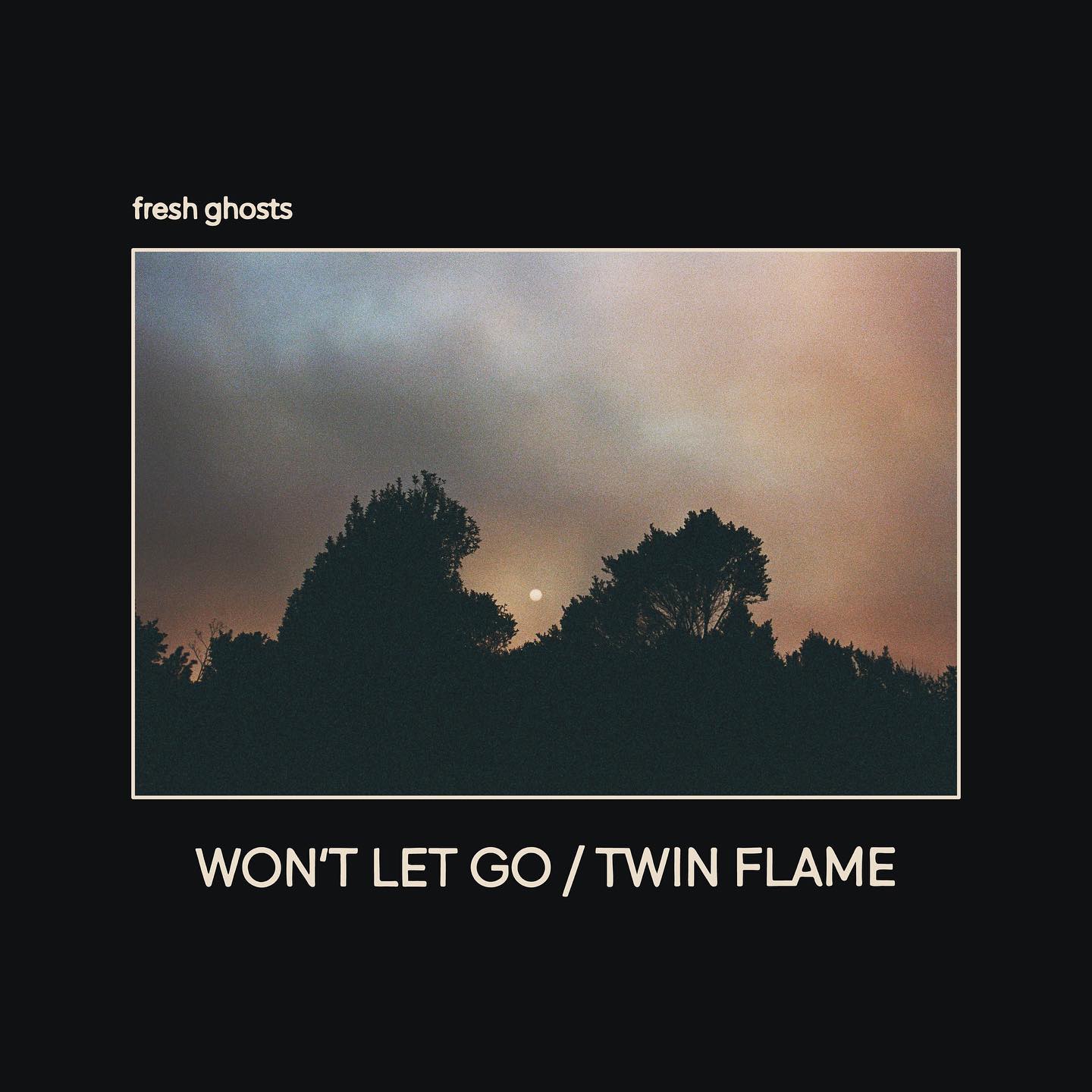 From earlier this month, @freshghosts’ version of @davidbazan’s “Won’t Let Go.” Recorded and mixed here at @mockingbirdsoundrecording, mastered at @treeladystudios. Cover photo by Nika Aila States.
.
.
.
.
.
#freshghosts #davidbazan #pedrothelion #wontletgo #twinflame #mockingbirdsoundrecordingstudio #treeladystudios #dentonmusic #dentontx #dfwmusic #txmusic #indierock #rocknroll #rockandroll #indiemusic #coversong #slowcore #sadcore #sillhouette #treesilhouettes #nikaailastates