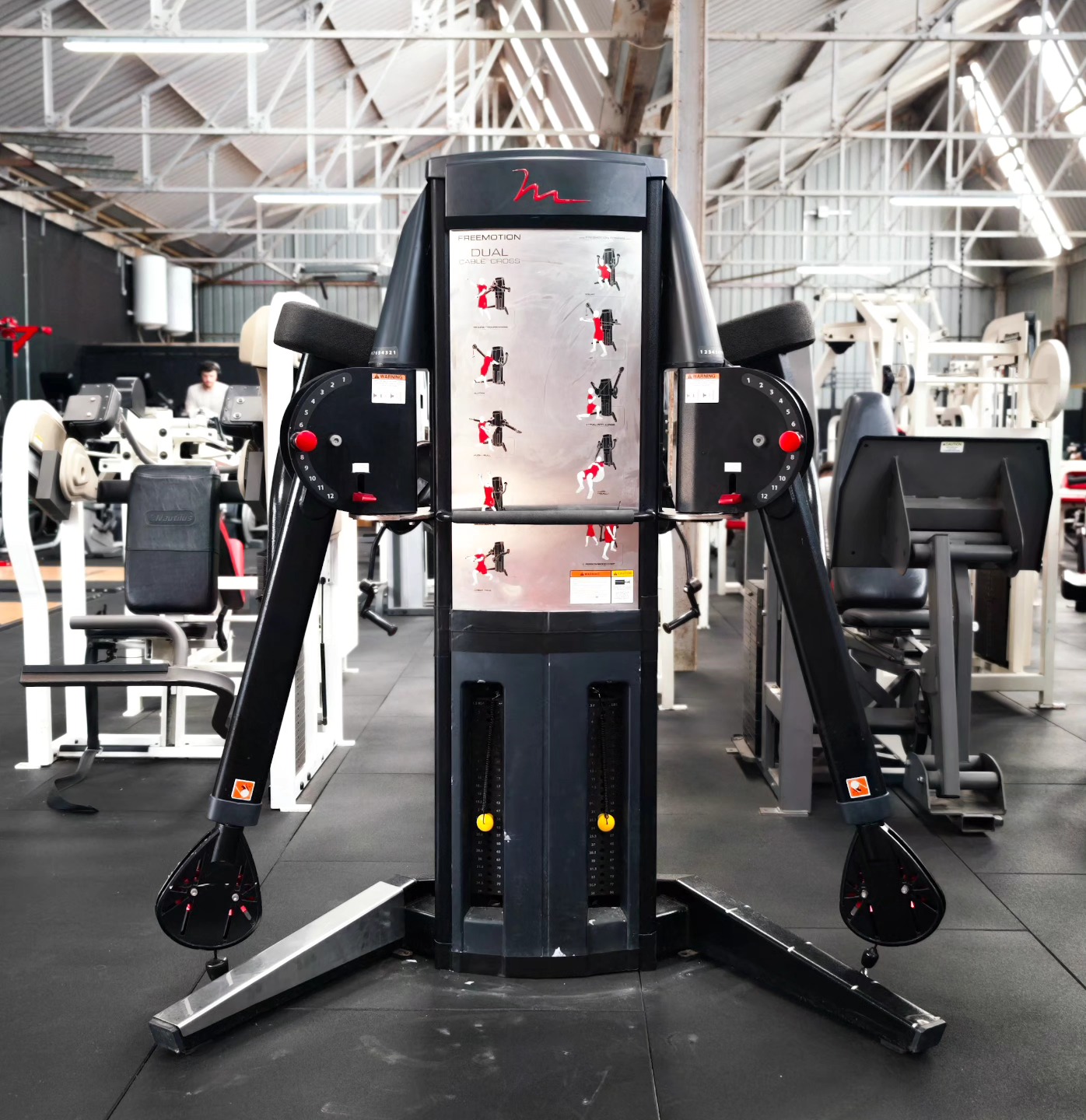 🇺🇸 We're fond of the @freemotionfitness Genesis here 🇺🇸
Another added to the floor. These are absolutely fantastic. One of the best DAPs ever manufactured.
We have 3 Dual Stack Freemotions on the floor now along side our CYBEX Bravo with a 4th on the way next month.
NEBULA. Hard Training. No Compromise
🫶