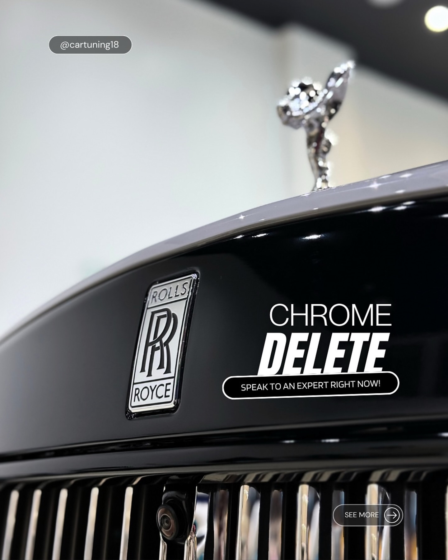 Custom details, smooth delivery - one more Rolls Royce ready to impress:
Full Chrome Delete
We offer professional Chrome Delete services, providing a sleek and contemporary look by eliminating the factory chrome accents on your vehicle.
•
The appearance of your vehicle speaks volumes about you. If you seek exclusivity, sophistication, and a touch of personality, now is the time to transform your car with high-end customization.
________________________________
📞 Call us: 020 8452 0499
📱 DM: 07713369538
✉️ info@cartuning18.co.uk
🔗 www.cartuning18.co.uk
📍NW2 3HD, Cricklewood
________________________________
#cartuning18 #luxurycars #london #customise uvprotection cars chromedelete fullwindowstinting windowstinting rollsroyce
