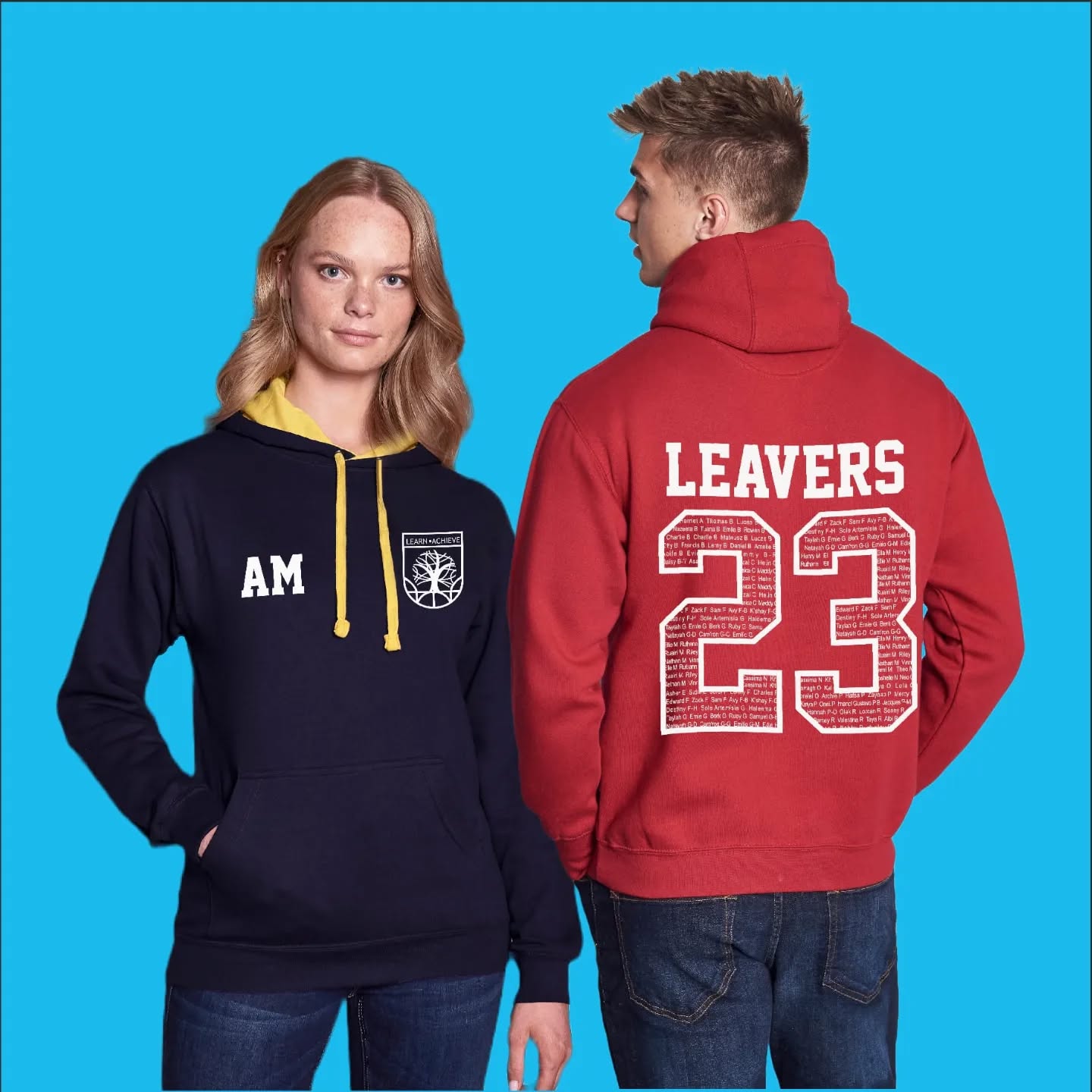 Leavers hoodies season is in full swing, looking for great prices without any compromise on quality? Our hoodies are soft, warm and WRAP certified meaning they are ethically and responsibly made🌱 Combined with artwork made by our experienced designers and printing from our state of the art machinery our hoodies certainly give the wow factor👌
.
For Best Prices and amazing service✅ Contact us today for more information at www.leaverswear.com, sales@leaverswear.com
.
.
.
#leavershoodies
#graduationhoodies
#year11hoodies
#leaverhoodies
#schooluniform
#schoolhoodies
#leavershoodies2023
#pta
#classof2023
#schoolleavers
#schoolleavershoodies