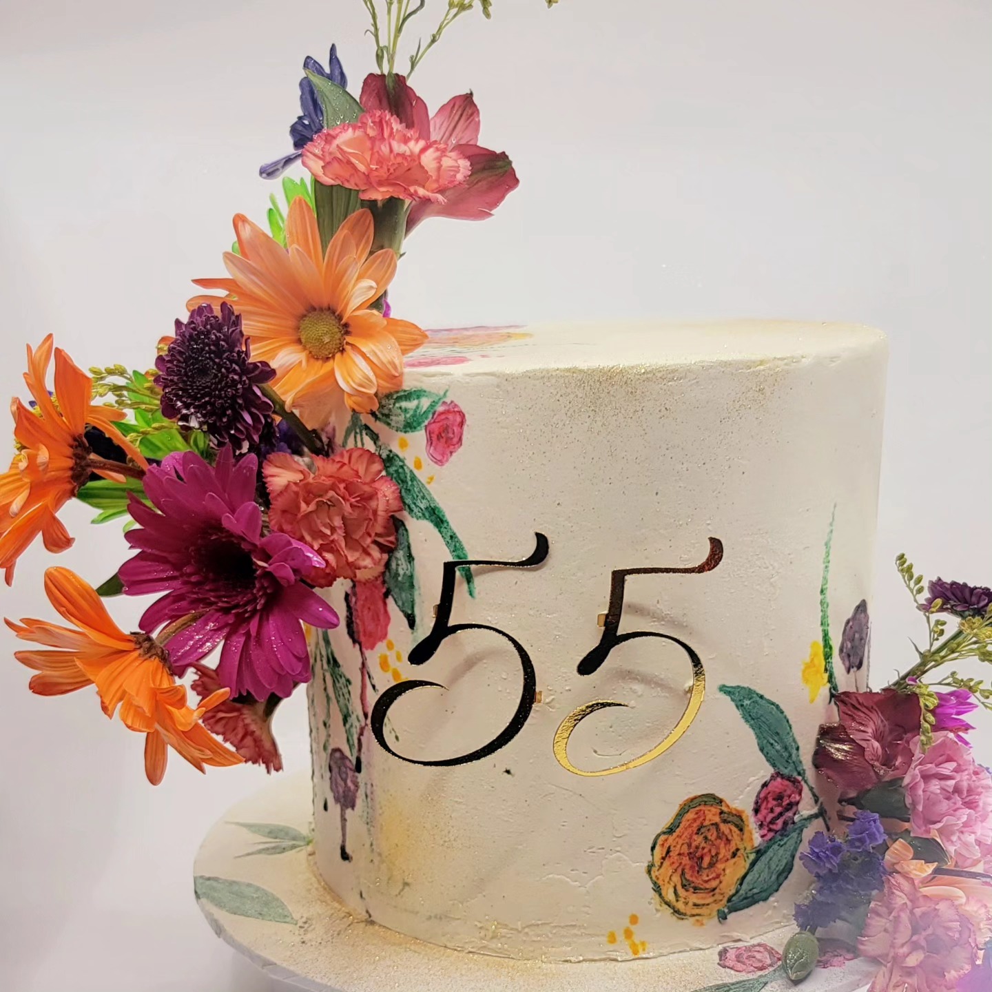 Fifty-five and full of life ✨️
-🎨-
-😎-
-🎂-
#loungincake #loungin #createchillcake #florals