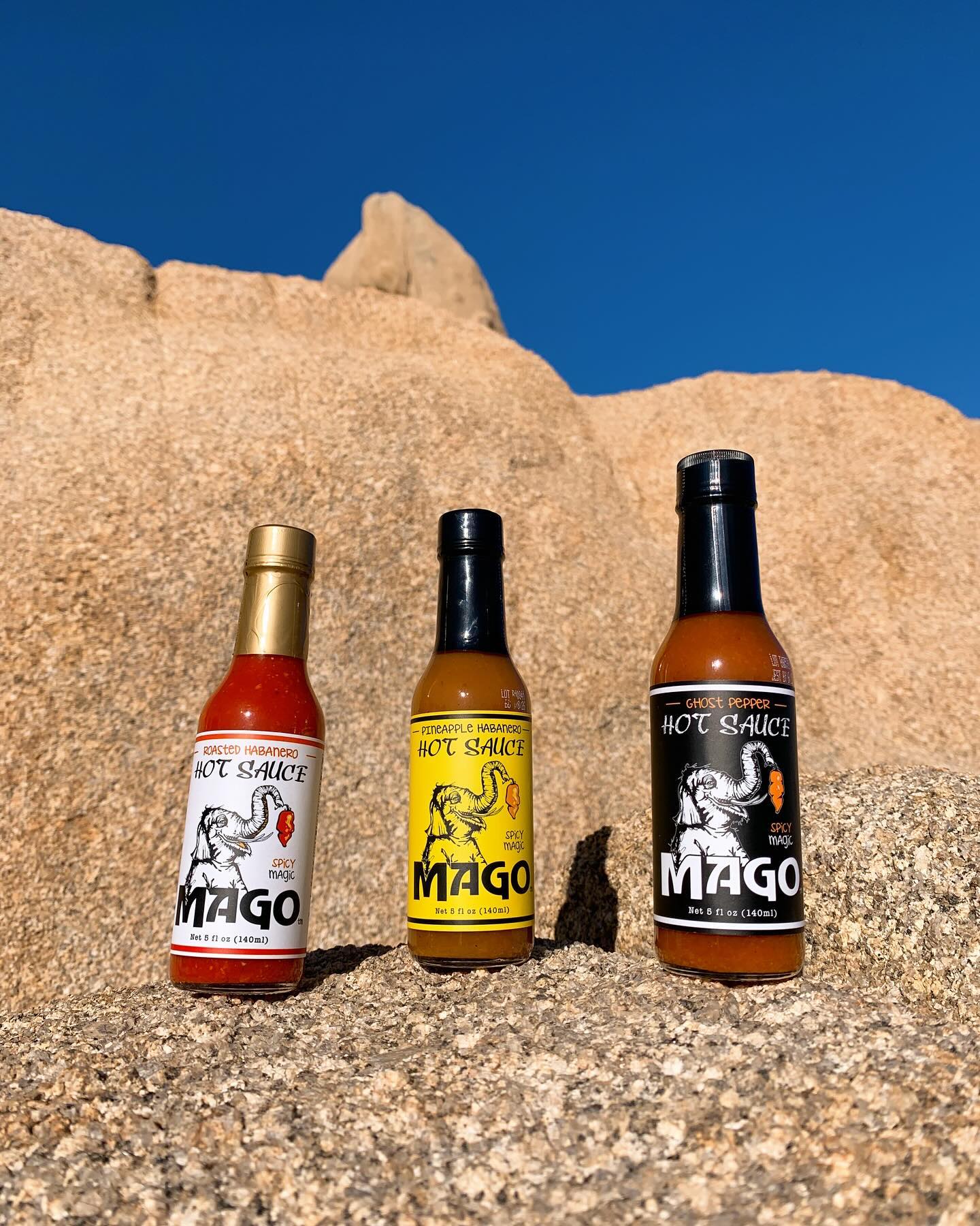 One family, different personalities.
Milder to Wilder: Roasted Habanero, Pineapple Habanero, & Ghost Pepper!