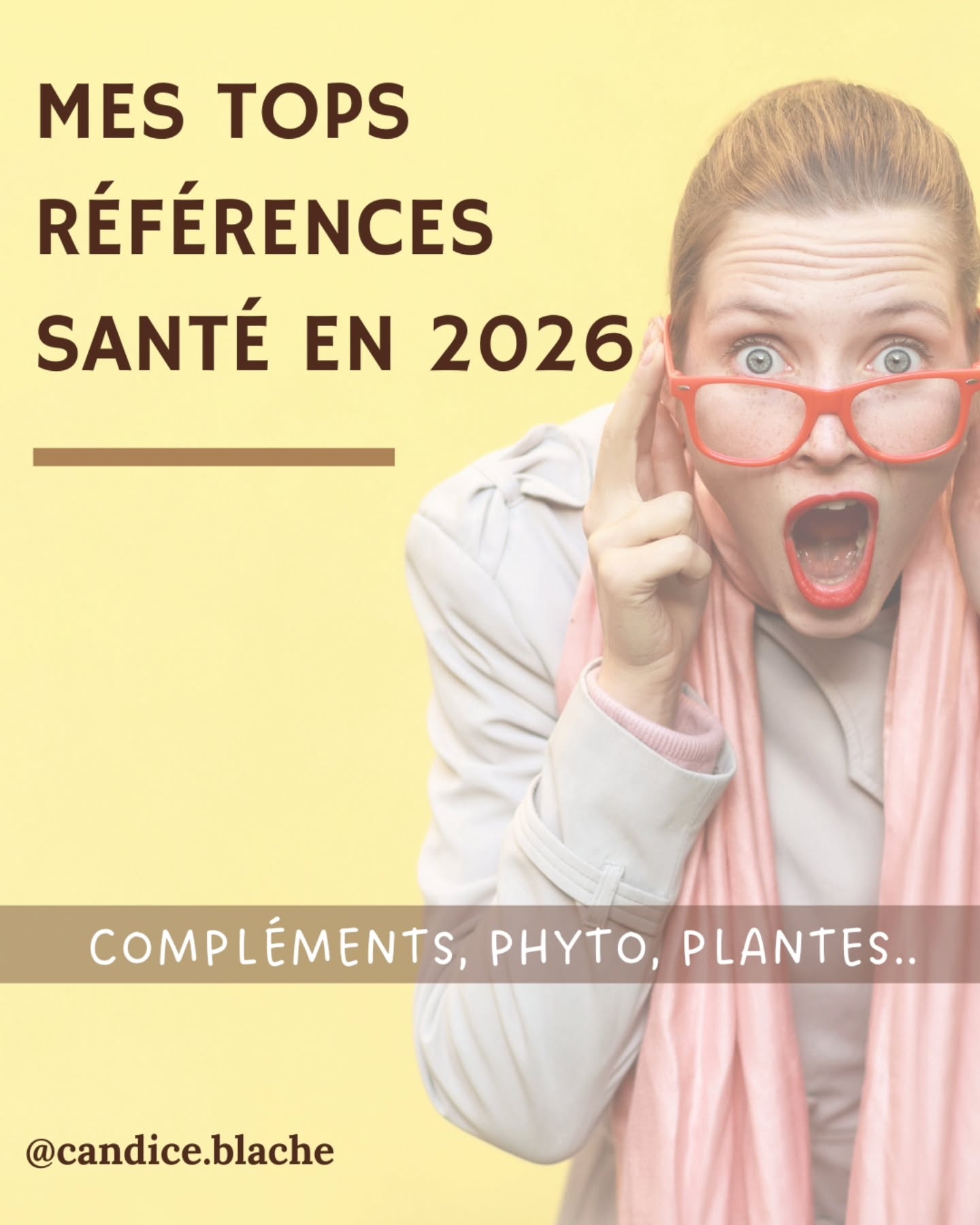 ⬇️ ARRÊTONS DE PROCASTINER ?⬇️
..
🌿 En 2026, il est devenu indispensable de se complémenter car oui l’alimentation ne suffit plus, les sols sont appauvris et le stress / notre mode de vie nous rend tous carencés..
..
🌿 Je ne peux que t'inviter à te faire accompagner par un pro qui adaptera la complémentation à ton parcours, ton âge, ton sexe, tes besoins, tes problématiques de santé..
..
🌿 attention ⚠️ on ne s’auto diagnostique pas svp 🙏 et on évite vraiment l'auto complémentation qui fait plus de mal que de bien..😫
..
🌿 si tu connais tes problèmes, que tu as deja eu des recommandations ou que tu veux améliorer ta sante avec certains produits doux (apitherapie, plantes a infuser..) commente RÉFÉRENCES et je t'envoie le lien direct des produits et un petit code promo si j'en ai un 💡🖐
..
Je suis Candice, Naturopathe et Doula.
Je t'aide à retrouver la santé (et celle de tes enfants) pour incarner pleinement ta vie de femme 🌿🌿
Pour rappel : prise de rdv possible (voir bio) pour t'accompagner sur ce chemin 💪
..
#naturopathie #complementalimentaire #micronutrition #phytothérapie #santéféminine