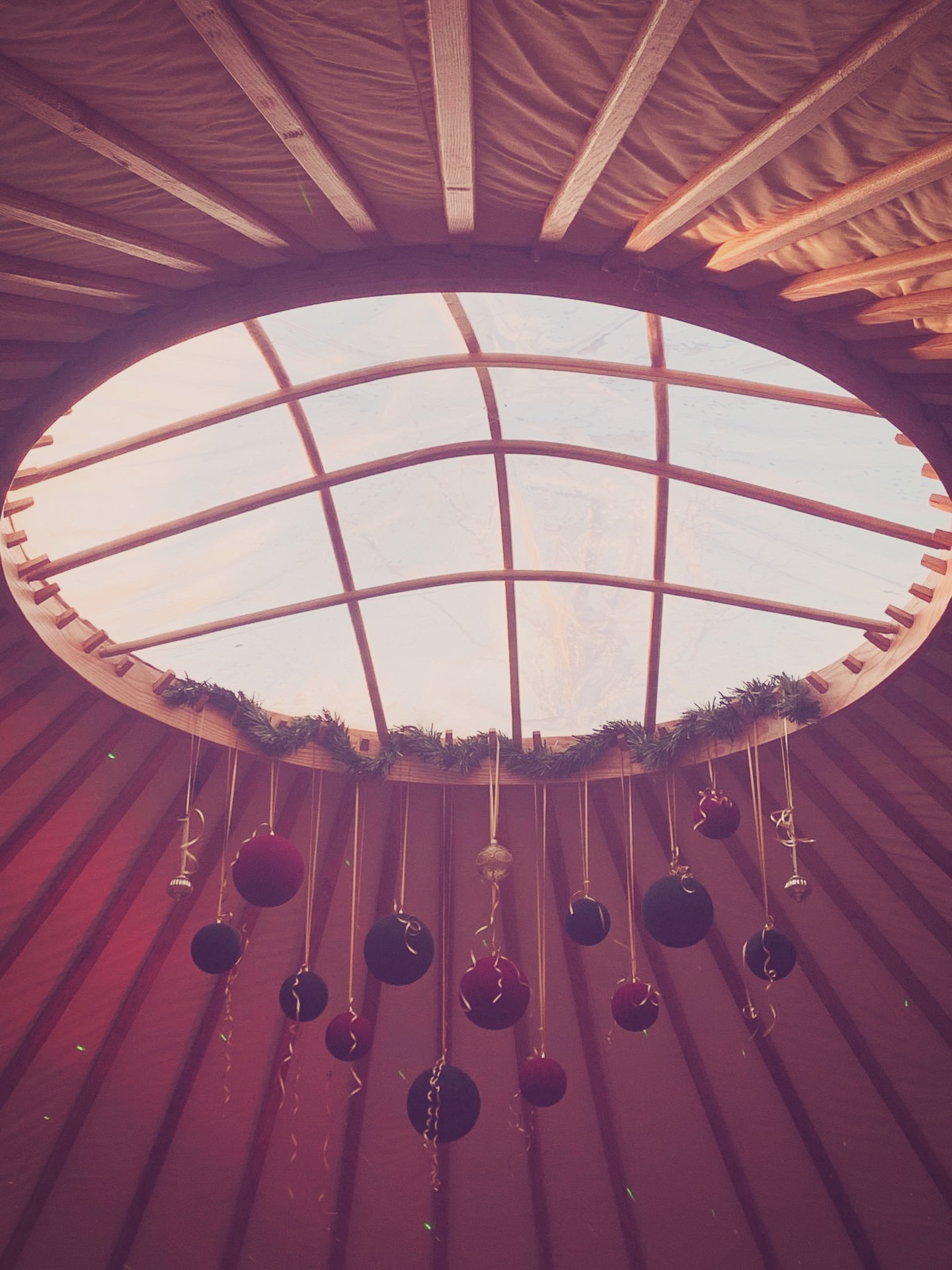 View from the Session.. ✨ #energyhealing #soundhealing #totnes #yurt 🎥; @slowflowyogafrancesca