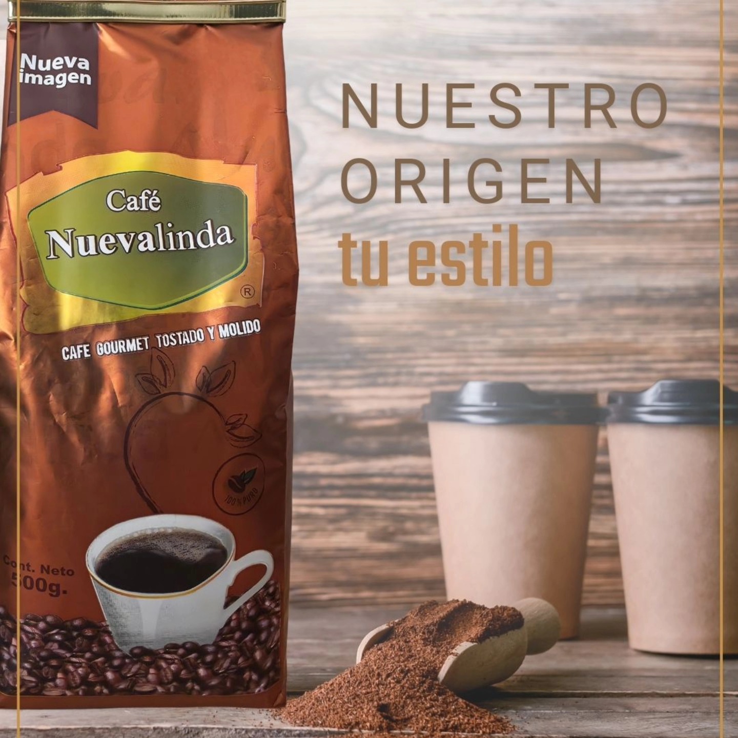 Café Gourmet Nacional
Deliciosa mezcla de café arábica y naturales que ofrecen un sabor fuerte, cuerpo intenso y un aroma cautivador.
Cada taza ofrece un equilibrio perfecto entre cuerpo, acidez y dulzura; genera crema abundante durante su preparación.