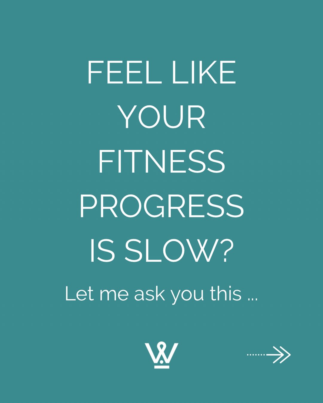 What if you stopped focusing on the SPEED of your progress & started focusing on the DIRECTION instead?
Forward is forward, Warriors 💪🏼