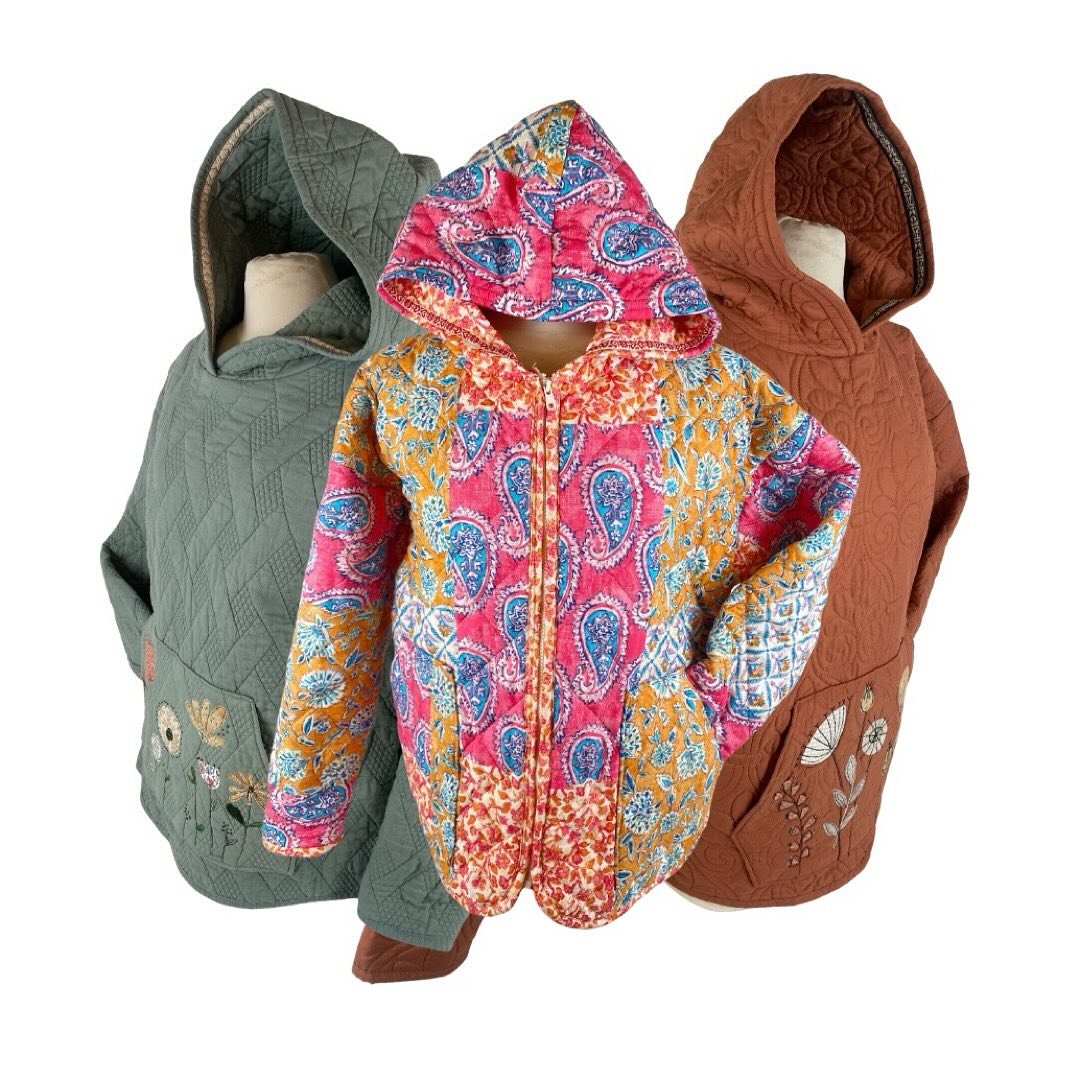 From @stellerhandcraftedgoods: We’re getting ready for Spring at Steller!! We’ve got lots of new Recycled Textile Hoodies up on our website!
We have a mini collection of quilted hoodies embroidered by our team member Diana! If you’re doing some Spring Cleaning like us, you might find some well loved clothes in need of repair. Don’t worry, Steller’s got your back! We’re doing seasonal mending & Repair with our team member Neve! Our next show will be at the @mn_arboretum for their Spring Flower & February Art Fair! Feb 7-8 10am-4pm.
And lastly our Warehouse sale will be the last weekend of February! We can’t wait to see you this Spring! 🌷