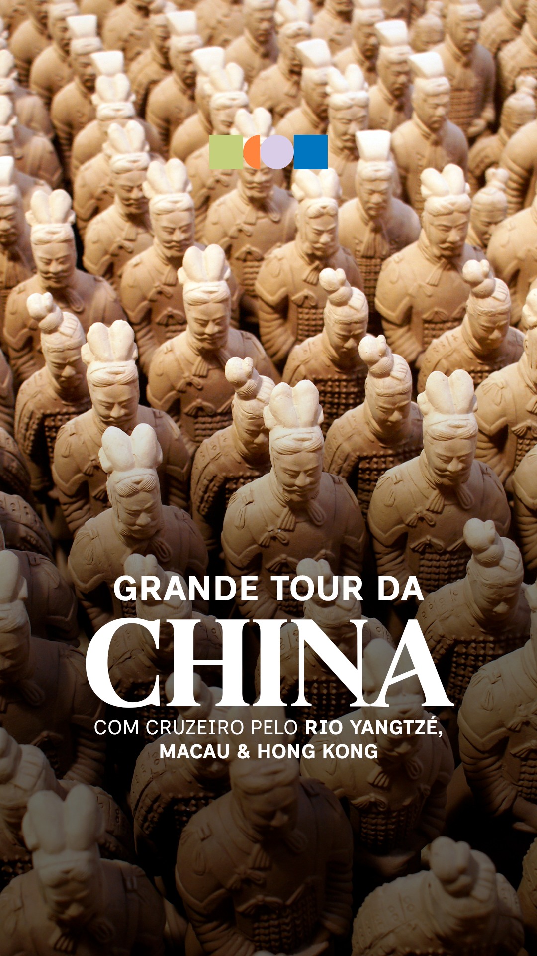 A China é um mundo inteiro: história milenar, metrópoles futuristas e paisagens inacreditáveis!
De Beijing a Hong Kong, passando por Xian, Guilin, Guangzhou e um cruzeiro panorâmico pelo Rio Yangtzé, esta é uma viagem completa para conhecer mais e melhor. 🇨🇳✨
✈️ 4 a 25 de abril de 2026
✈️ 9 de abril a 2 de maio de 2026
✈️ 15 de maio a 6 de junho de 2026
Salve este reel e consulte seu agente de viagens para viver essa experiência com a Domundo!
#china #yangtze #beijing #xian #guilin #hongkong #macau #viagememgrupo #domundo