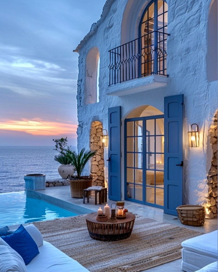 As we say a reluctant goodbye to summer, I thought I’d share this image I came across recently. I don’t know the source, unfortunately, but to me it sums up everything you’d want in a holiday home. Comfortable places to relax, beautiful colours and textures, and an ever-changing sea view.
I have a Post-it note on my office wall that reads: ‘Everything you need’. It’s a reminder to keep the readers’ needs centre stage when I’m writing client copy. If you can show that a product or service is ‘Everything you need’, then you’re going to end up with some very happy customers!
*********************************
Bringing a journalist’s eye for detail, nuance and story to copywriting projects for clients in the property and interiors sector.
↠ Blog Writing
↠ Website Copy
↠ Property Brochure Copy
↠ Case Studies
↠ Editorial Articles
↠ Product Descriptions
↠ Social Media Posts
#interiorswriter #propertywriter #copywriter
#freelancecopywriter
#interiorsjournalist #contentwriter #copywriting #interiorscopywriter #interiordesign #designinspo #interiorinspo #interiors #luxuryinteriordesign
#dreaminterior