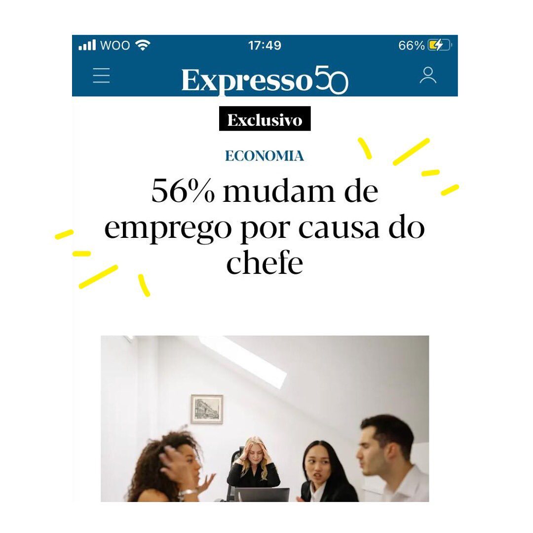 O meu último estudo sobre o Impacto das Lideranças e a importância da Empatia no @jornalexpresso desta semana 🙌🏼
Link para a notícia nos stories
Pedido de envio do estudo na Bio 😉
#lideranca #liderancapositiva #talento #empatia #organizacoespositivas