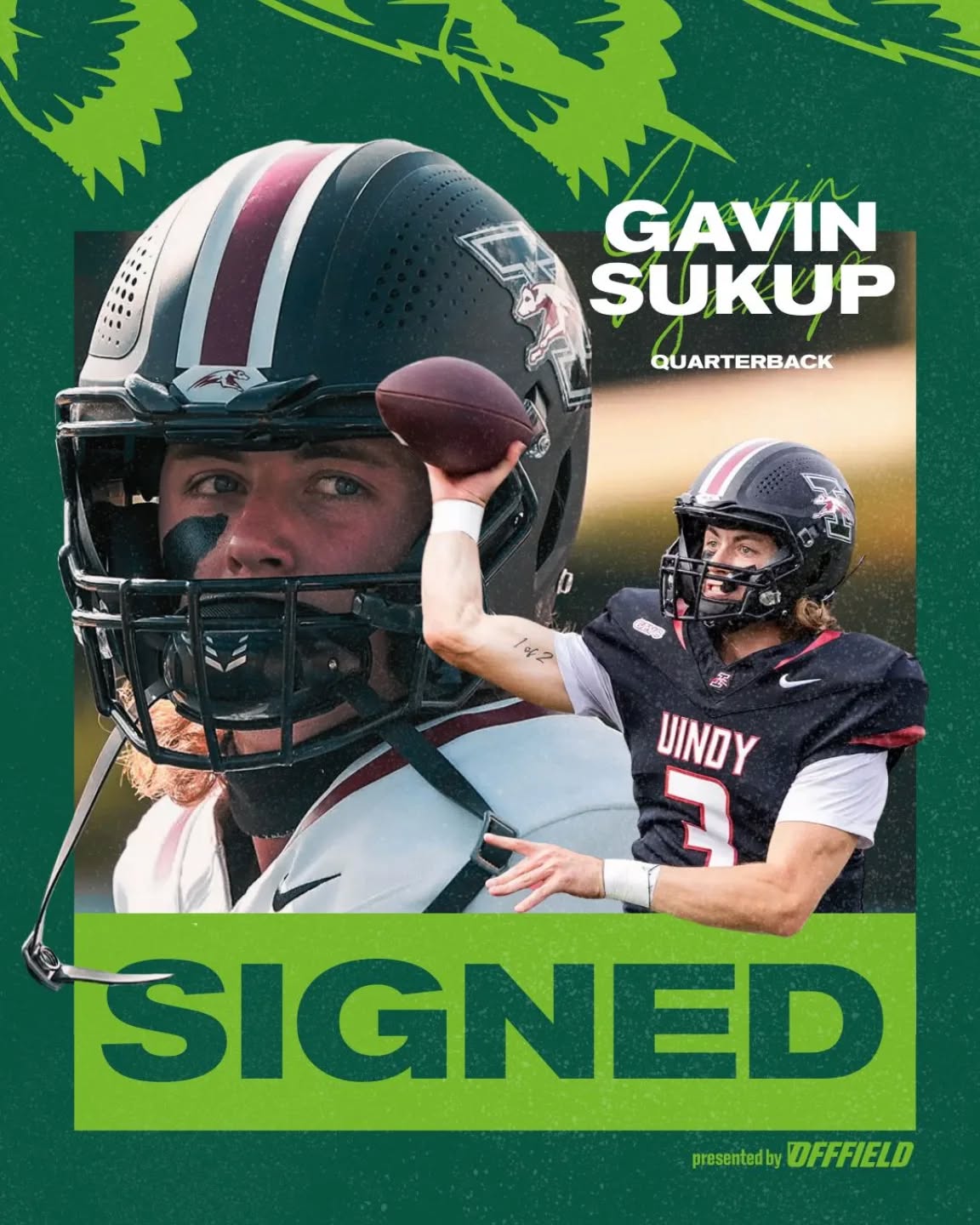 HE IS HERE. 🎯🦆
Begrüßt mit uns Gavin Sukup! Der amtierende First Team All-American Quarterback übernimmt das Kommando bei unseren Salzburg Ducks.
Gavin hat am College Rekorde gebrochen – jetzt ist er bereit, die AFL zu erobern. Seid ihr bereit für eine explosive Offense? 🔥
Welcome to Salzburg, @gsukup ! 🇦🇹
#flywithus #SalzburgDucks #GoDucks