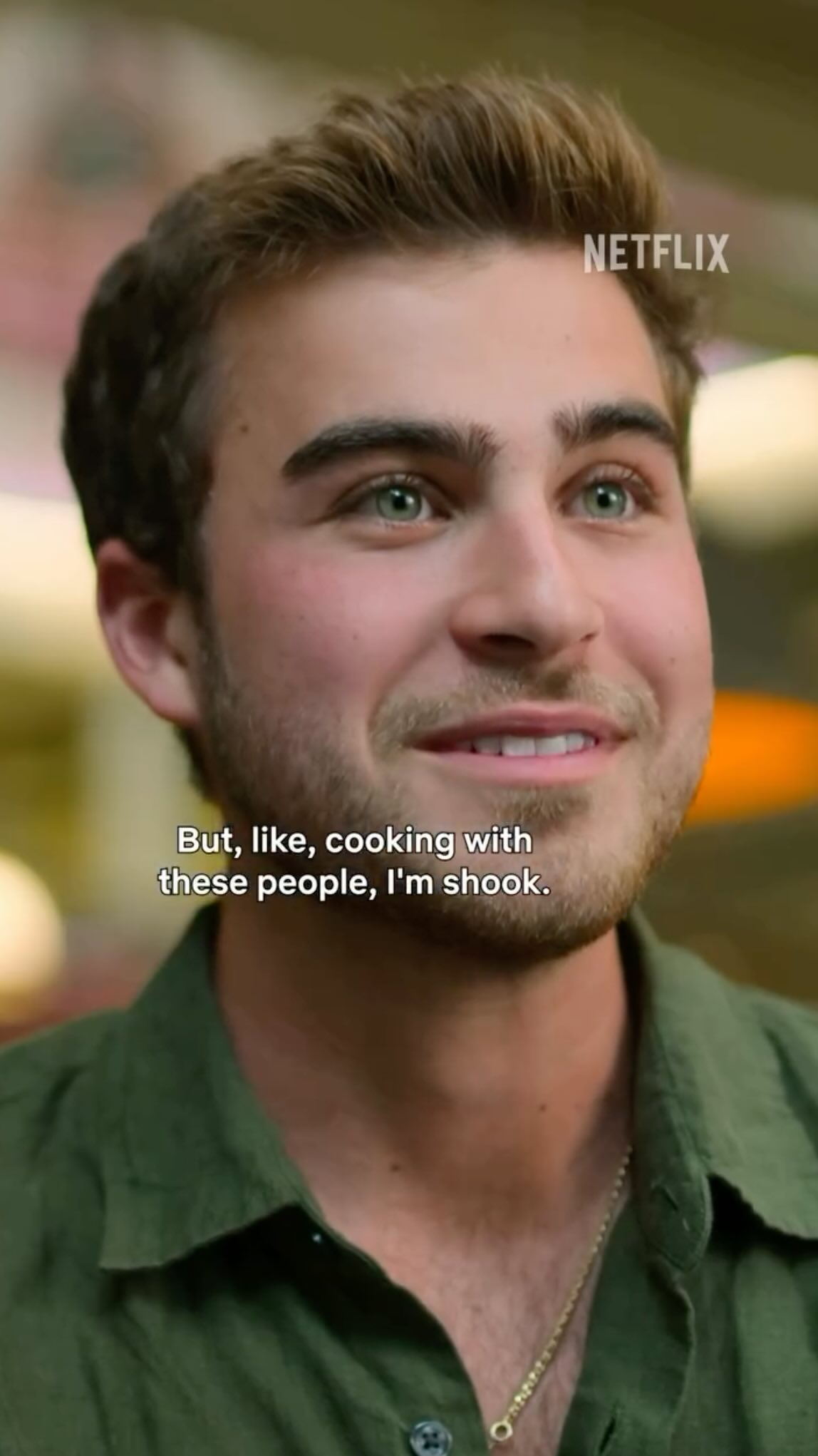 This is Sam from Next Level Chef, and THIS is why we cast him. 🔥
Confident at home. Vulnerable in the moment. Authentic through it all.
Watch Next Level Chef on Netflix.
#realitytv #nextlevelchef #casting #netflix #realitytvshow