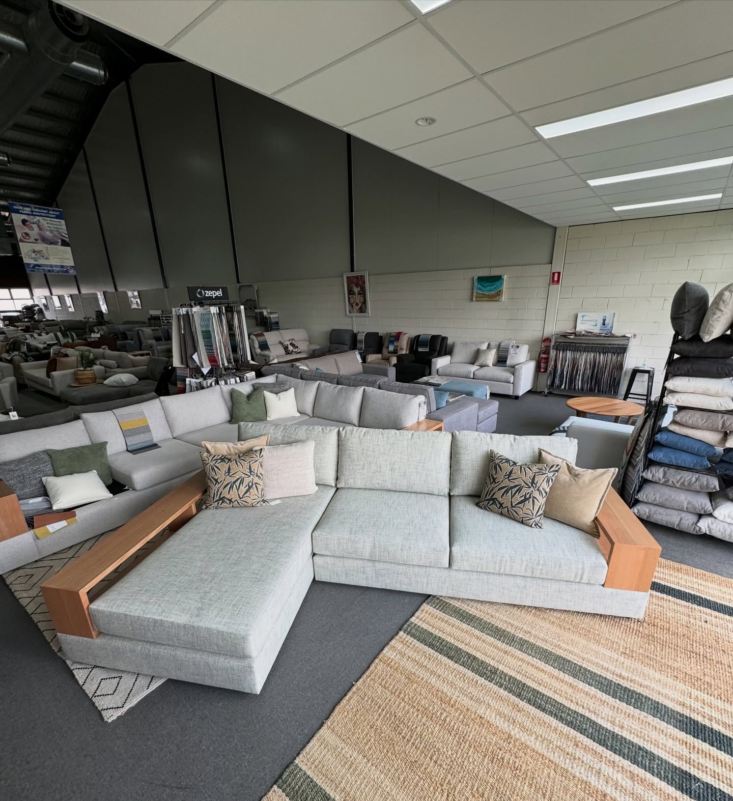 Made right here in Sydney, Australia. Our Zena Chaise Lounge offers luxury without compromise.
Its solid hardwood timber bookcase arms create an integrated coffee table, while custom foam options and a wide selection of premium fabrics allow you to personalise both comfort and style to suit you.
Timeless design, made your way.
@knownforloungessydney
Showrooms open 7 days
#chaiselounge #lshapesofa #australianmadefurniture #customsofa sydneyfurniturestor