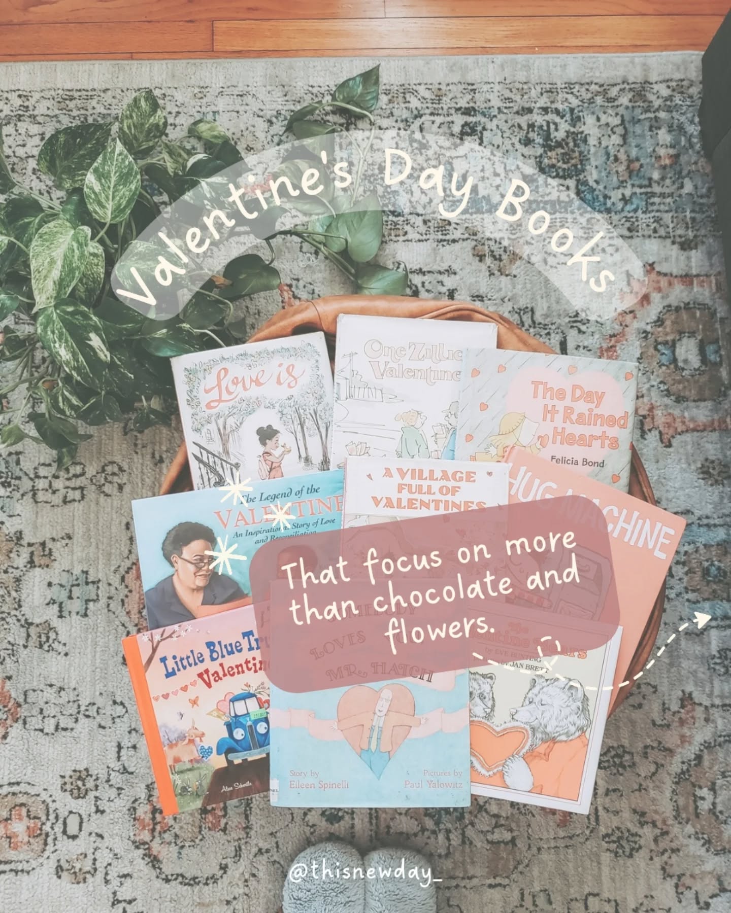 💕 Valentine's Day books ⤵️
Valentine's Day is coming up! I hear so often that there isn't any reason to celebrate because it's such an overly commercialized holiday.
But Valentine's Day is rich with history and it's also about more than chocolate and roses. So let's focus on the love that God has given us and show our kids how to reach out to those around us. 💕
👉🏽 Comment "Valentine" for my full book list!! It will come to your inbox.
👋🏽 Do you have a favorite Valentine's Day book?
Check out my #livingbooklegacy Wednesday book group friend's posts:
@brittsbookbin
@thisnewday_
@playinghomeschool
@agoodbookhunt
@treasuredhourbookshop
@juiceboxhomeschool
@letthemlovelearning
.
.
#valentinesdaybooks #booksforvalentinesday #picturebooksofinstagramn #picturebooks