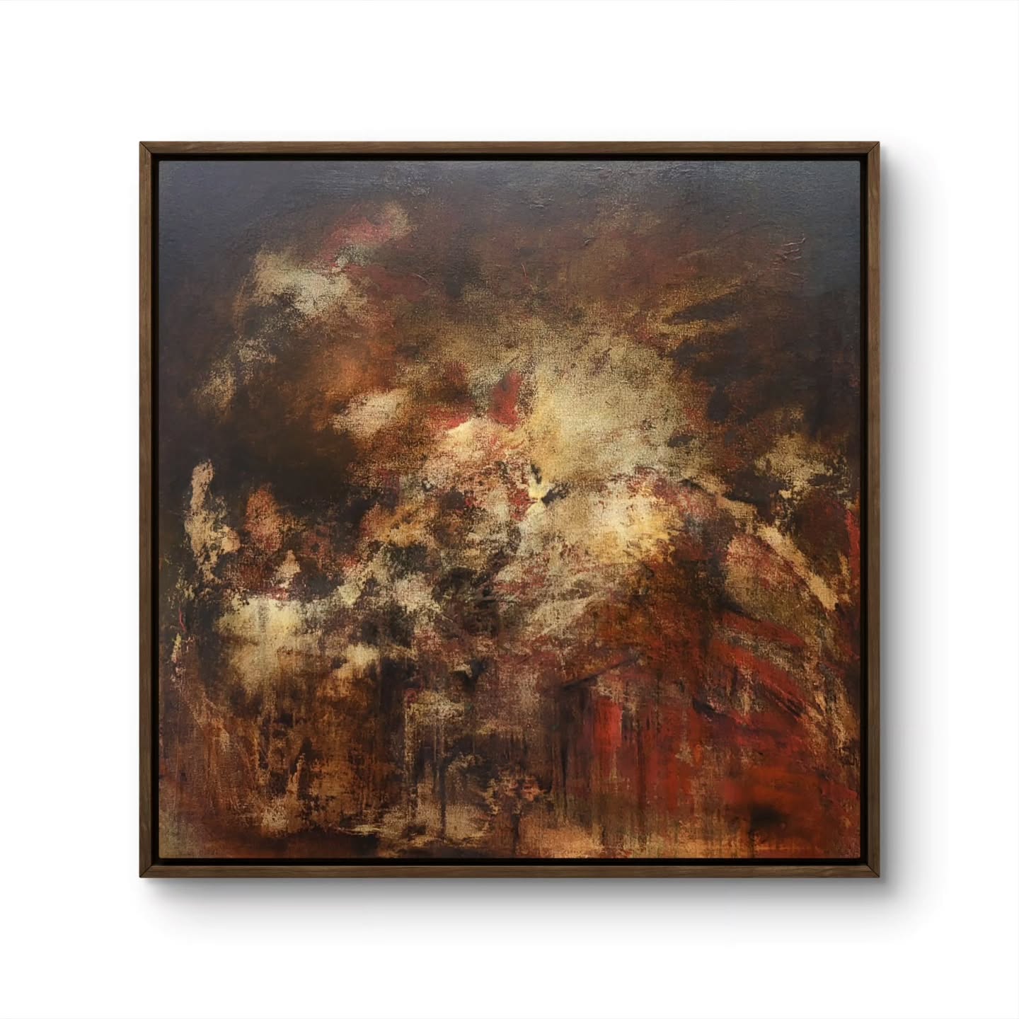 First painting of 2026 complete! I was hoping to get this one finished before the end of January and today was the day! Will get this listed onto the website soon. Any queries just give me a shout ✌️
'When the darkness clears'
90 x 90 cm
Mixed media on canvas
2026
#curatedeye #NPAVOTE2026 #contemporaryart
#moody #belfastartist
