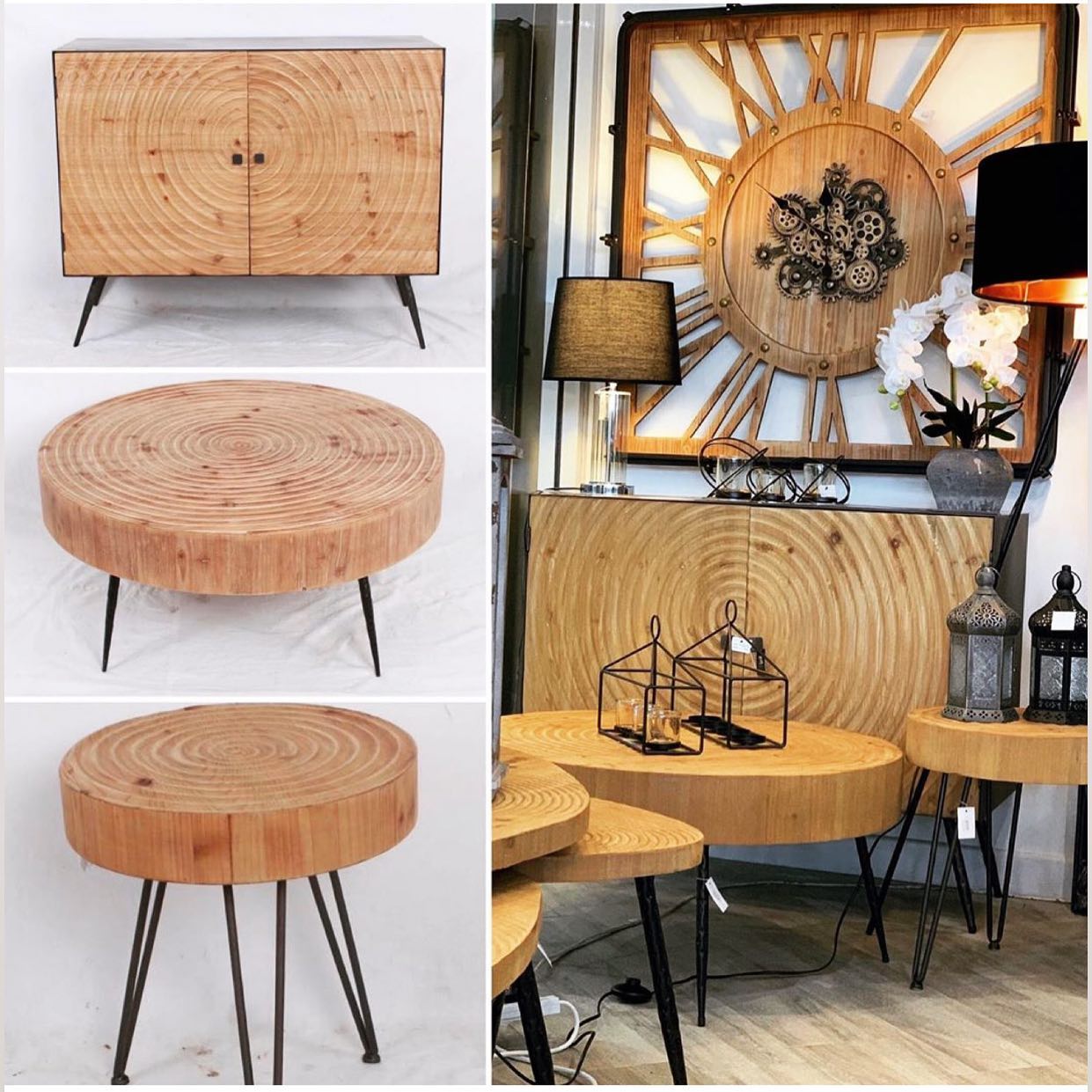 New arrival Swirl Oak Timber Range is now available #decore #homedecor #homewares #furniture