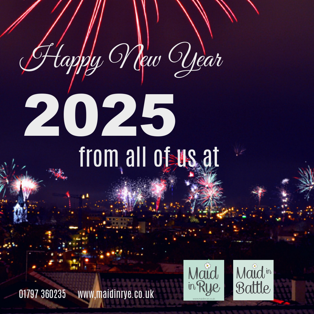Happy New Year 🥳 to all our owners, guests, suppliers and followers. We hope 2025 is a great year for all and we look forward to working hard with you to make the year a successful one !! #housekeeping #housekeepingservices #housekeepingcompany #happynewyear2025 #holidayhome #holidaycottage #rye #camber #battle