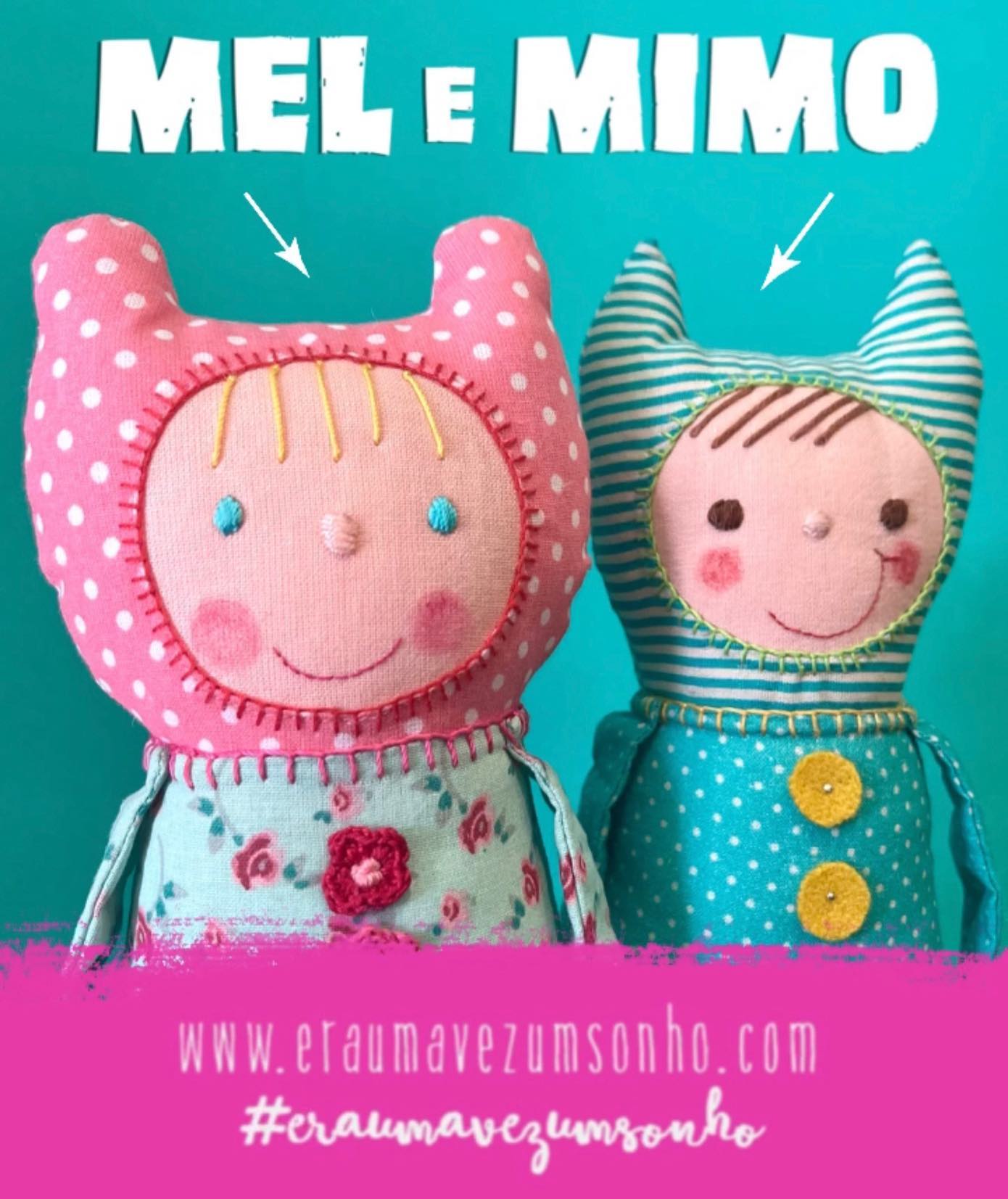 À família do mundo da fantasia cresceu ☺️
Temos o prazer de vos apresentar a Mel e o Mimo 🥰
Já os podem vir conhecer na nossa loja Rua Augusto Rosa n27 1100-058 , Lisboa
#eraumavezumsonho #E1X
#handmade #handmandetoys #mundodafantasia #bonecosfeitosàmão #portugal #artesanato #lisboa #deliveryworldwide