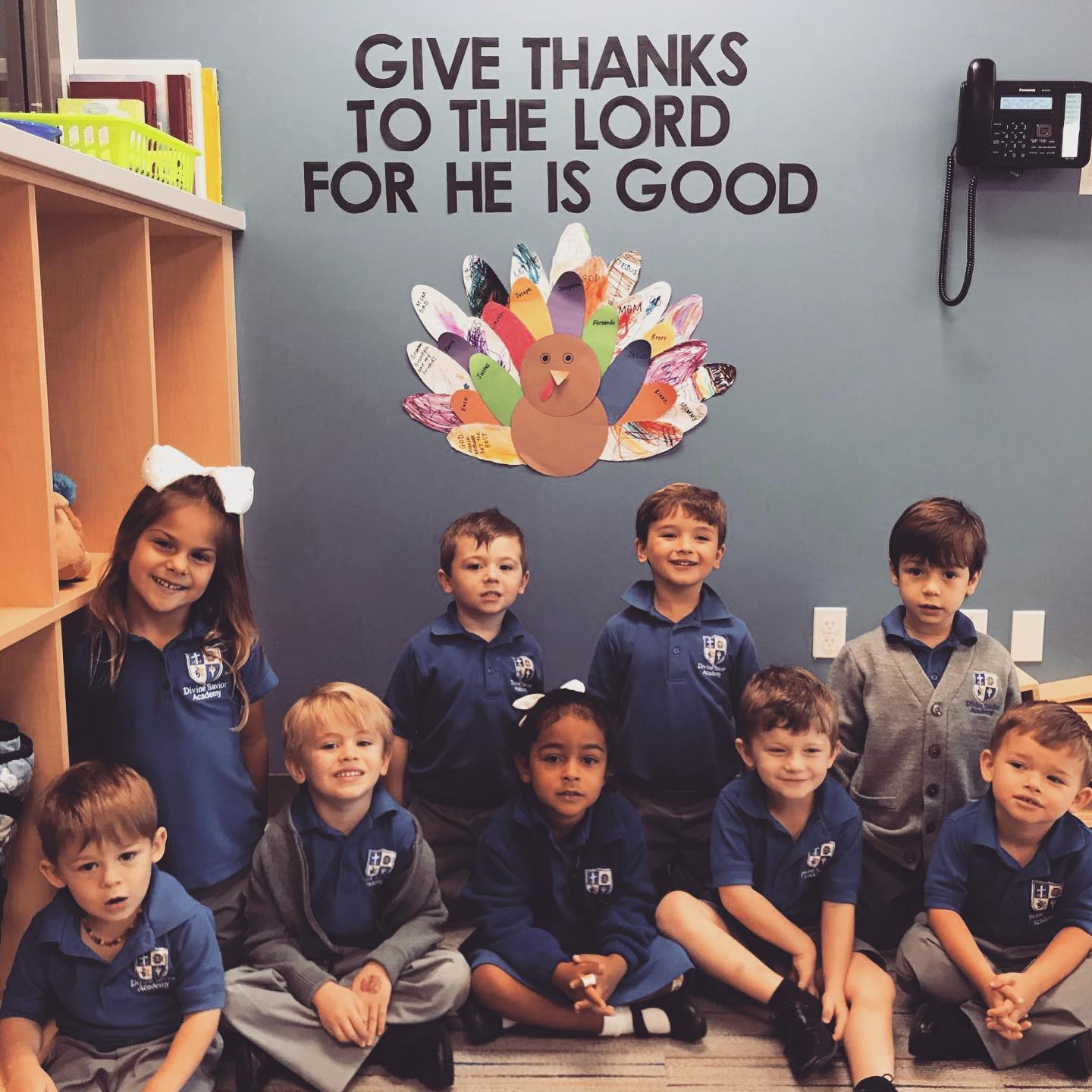 Happy Thanksgiving from Divine Savior Ministries!
We have so much to be grateful for...from the work being done on all our campuses to the grace of God that we get to share through our churches and schools every day. God is good!
Follow this link to our website and a summary from our Governing Board meeting last week: https://www.divinesaviorministries.org/post/governing-board-meeting-update-november-21-2019