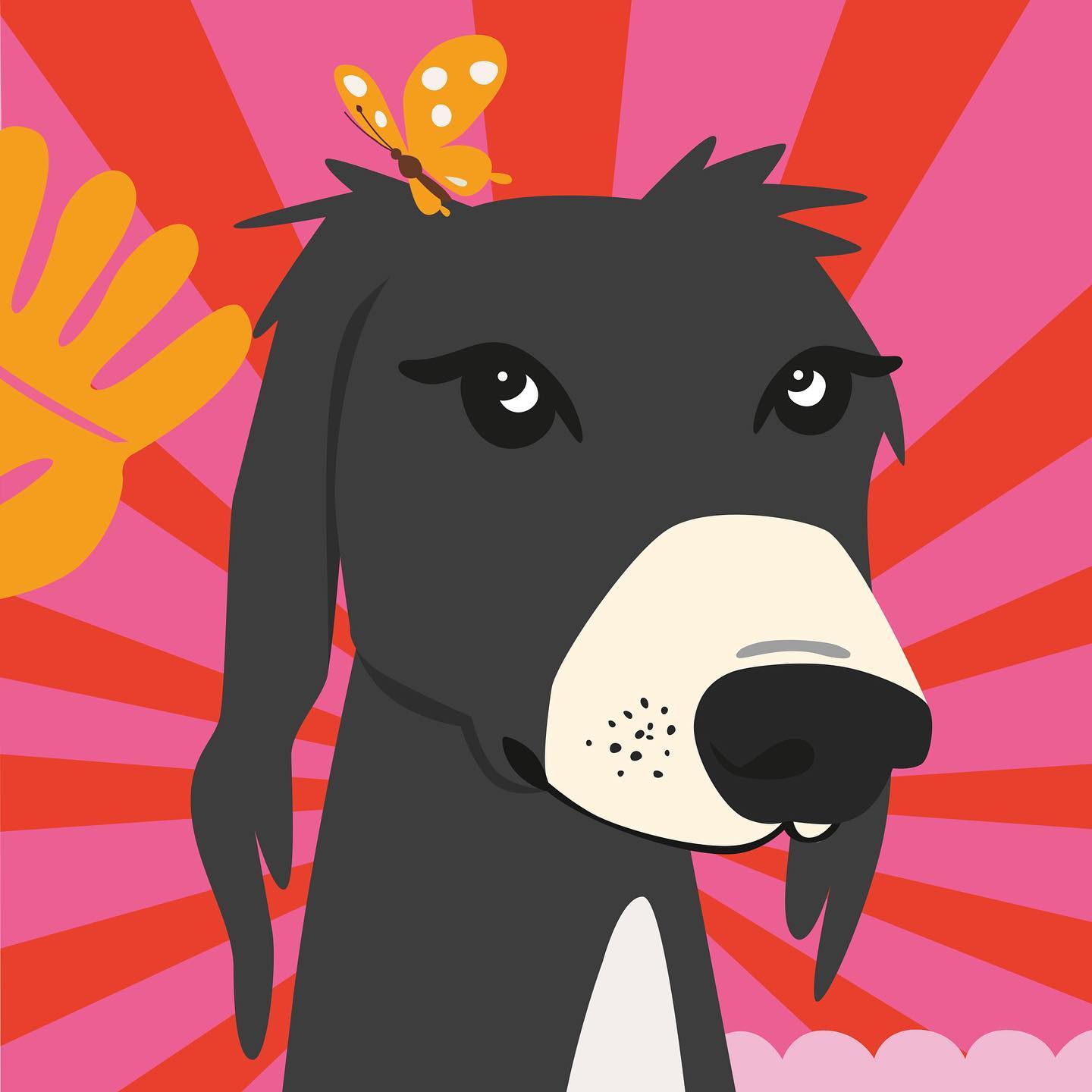 Für alle die es gerne ein wenig sportlich mögen hab ich noch den Windhund! Es könnte natürlich auch ein Greyhound oder auch ein Whippet sein. Wie auch immer, die liebe @elke.rock hat so ein Modell und ihr Hund war meine Inspiration! An der Stelle herzlich Willkommen all meine neuen Follower ♥️
#lolabrennt #wild #love #greyhound #loveitbadly #doglove #illustration