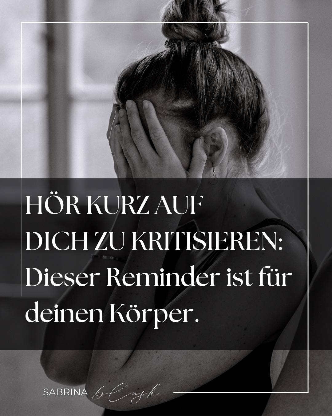 Ein kleiner Reminder für dich