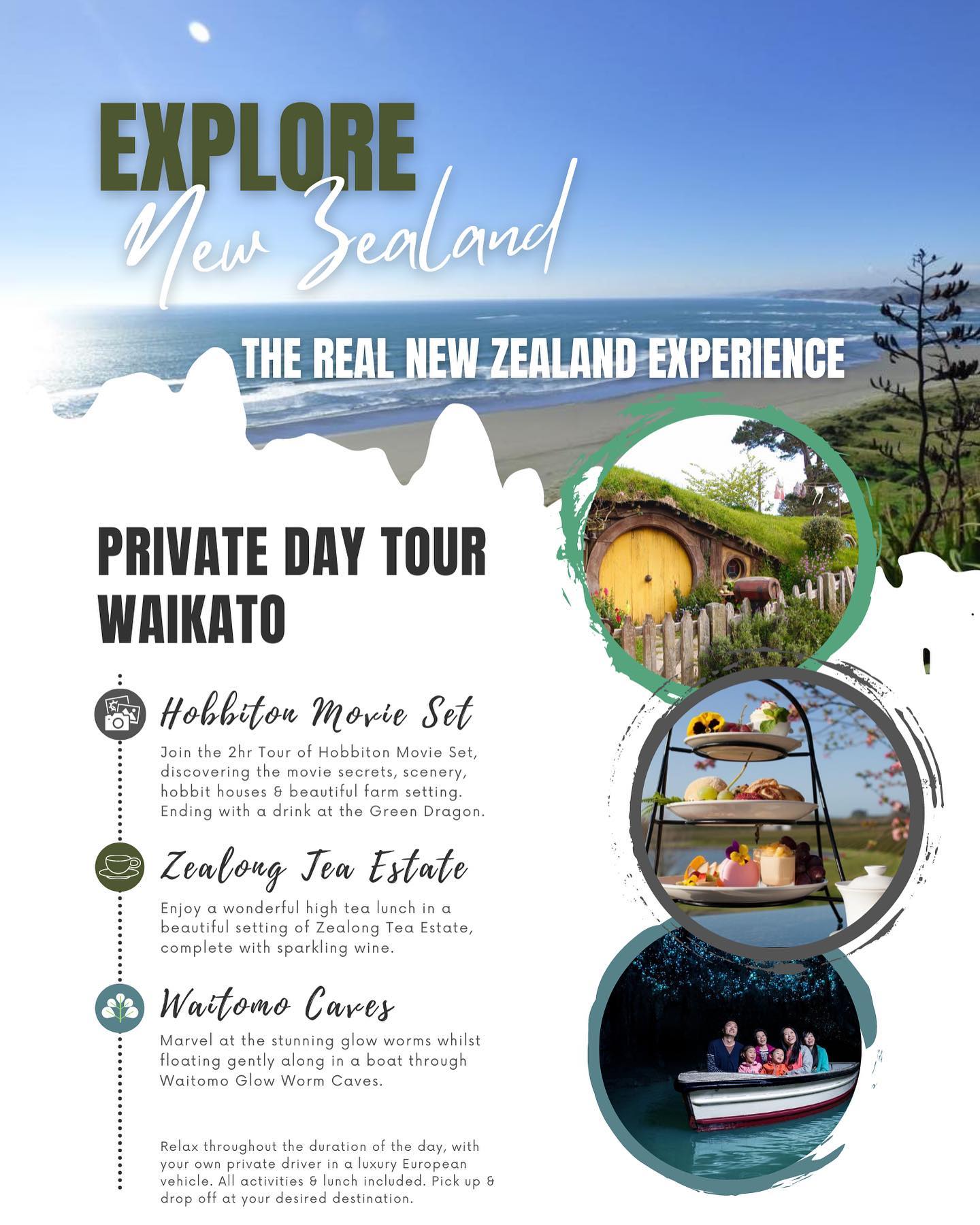 Book your Private Tour with us today!!