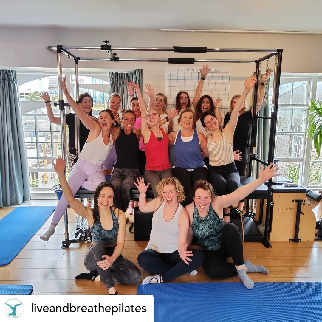 Overjoyed, as always, to have spent a few days teaching BASI Ireland students (past and present) 💚 thank you @liveandbreathepilates for hosting me
•
Posted @withregram • @liveandbreathepilates All the feels this afternoon for catch ups with students, colleagues past and present - online and in studio - for a sweaty Mat class with @pilateswithrika
Love our BASI Ireland community ❤️❤️❤️