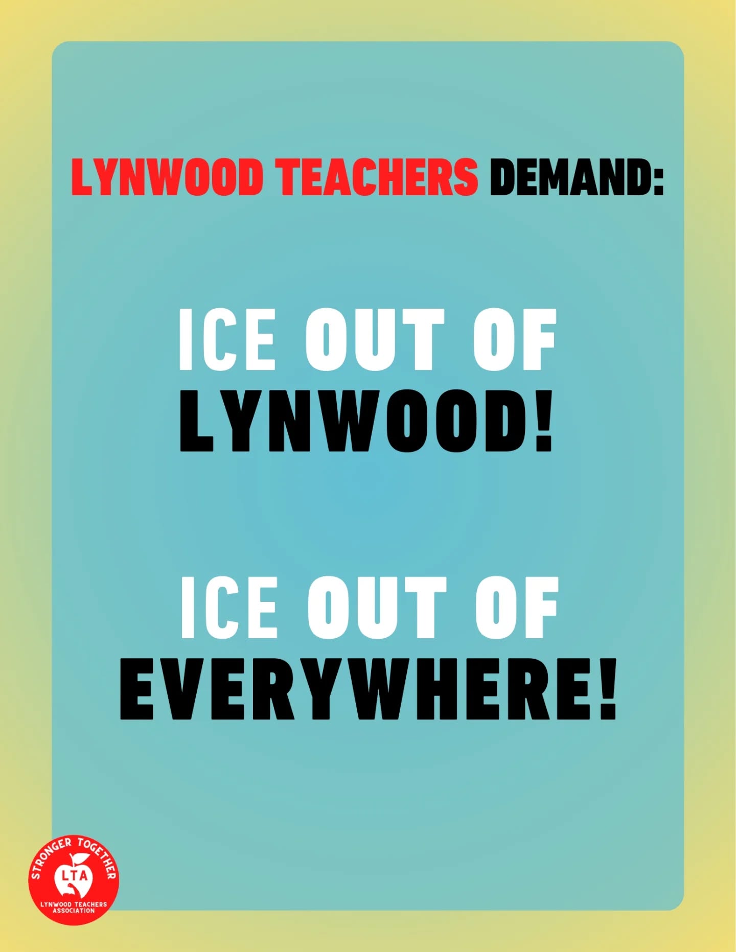 Solidarity only means something, if we 𝘥𝘰 something. The time to act is NOW! #StrongerTogether