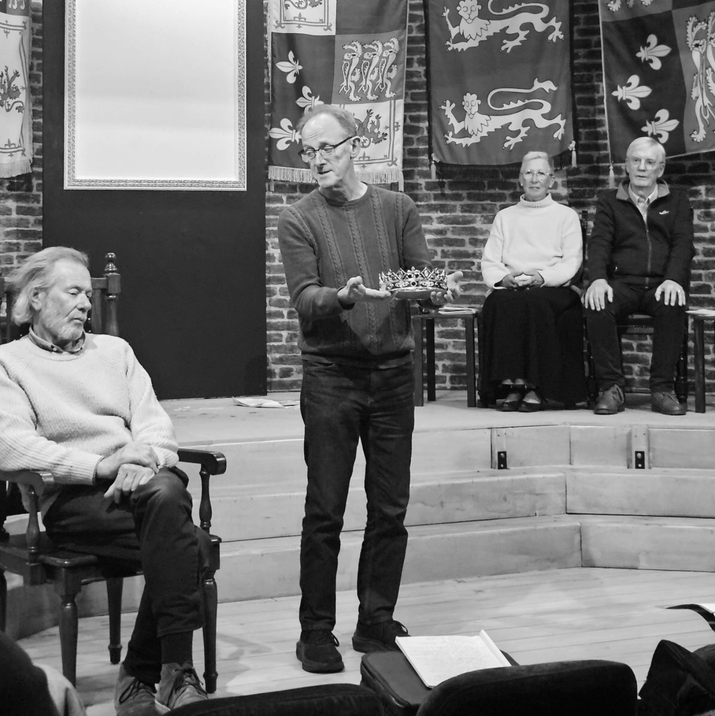 For within the hollow crown
That rounds the mortal temples of a king
Keeps Death his court..."
- King Richard, Shakepeare's Richard II, Act 3 Scene 2
Now you know where John Barton nabbed the title of our upcoming show The Hollow Crown (in case you didn't already)!
5 shows have SOLD OUT - book your tickets asap!
👑 Season 4: The Hollow Crown by John Barton, directed by Peter Newling
📅 3 September - 20 September 2025
📍 Williamstown Little Theatre, 2 Albert St
🎟 Book via wlt.org.au/book-tickets or by calling 0447 340 665