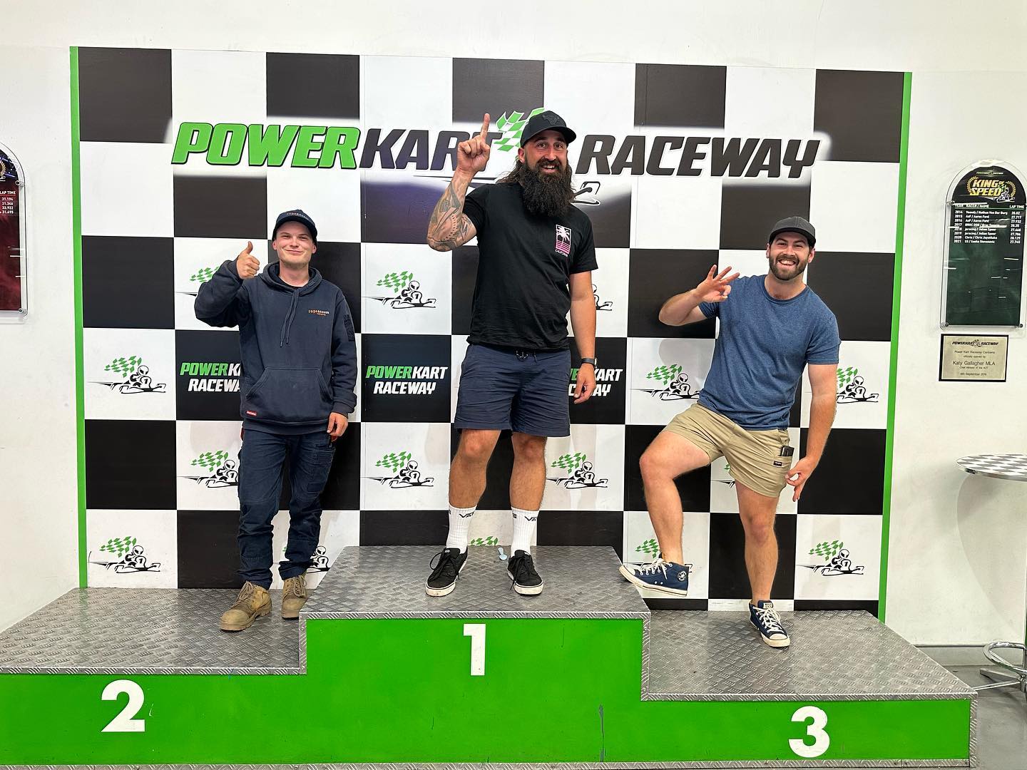 Another year just about wrapped up and time to dust off the helmets and get back to #powerkartscanberra for the annual #ropeaccessengineering go karting showdown! Congratulations to everyone but especially to our three place getters! Plenty of people going to be chasing you down for next year! #wearecbr #keepingcanberraclean #goodbye2022