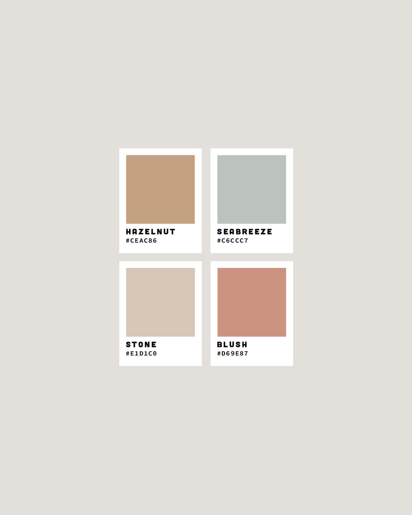 Color palette a la beach vibes š“