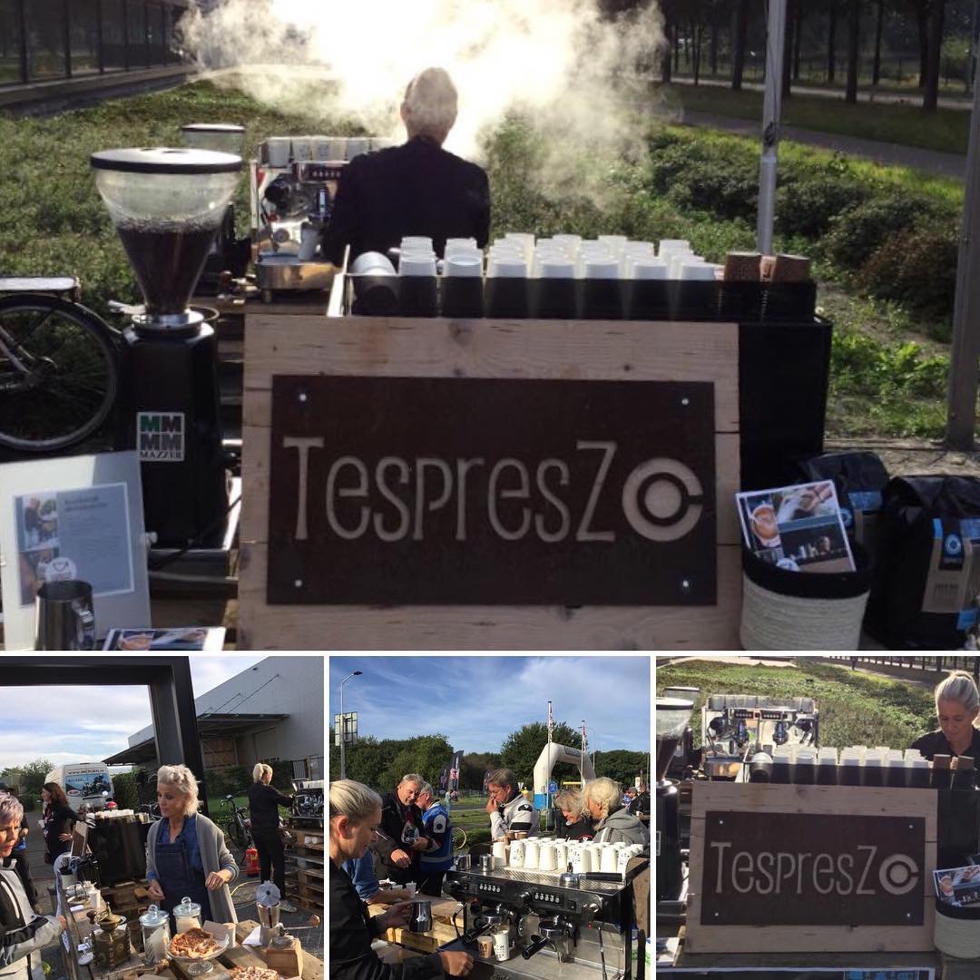Was een top dag!! #motortoertochtvoorhetgoededoel #zoetenstout #tespreszo #baristaoplocatie #