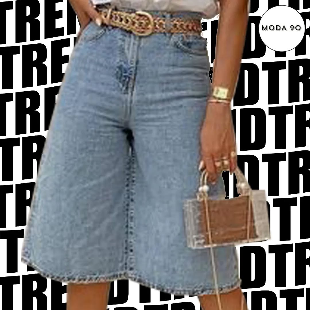 TREND | A BERMUDA é a peça da temporada, sem dúvidas. Prática, confortável e versátil, já ganhou nossos corações. Pode ser em linho, jeans, baggy, alfaiataria... as opções são muitas. E você, o que acha da bermuda?