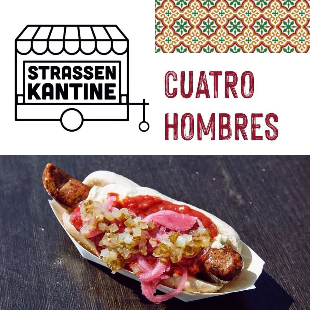 @Strassenkantine zu Gast in Garmisch @cuatrohombres !!!
Dirty Dogs TO GO!
#vorfreude !! Am Samstag 12.12.2020!!! Von 11-19 Uhr vor der coolsten Bar in #garmisch :
4Hombres
Promenadenstrasse 14
82467 Garmisch-Patenkirchen
#hotdog #togo #streetfood #advent #craftbeer #cuatrohombresbar #cuatrohombres