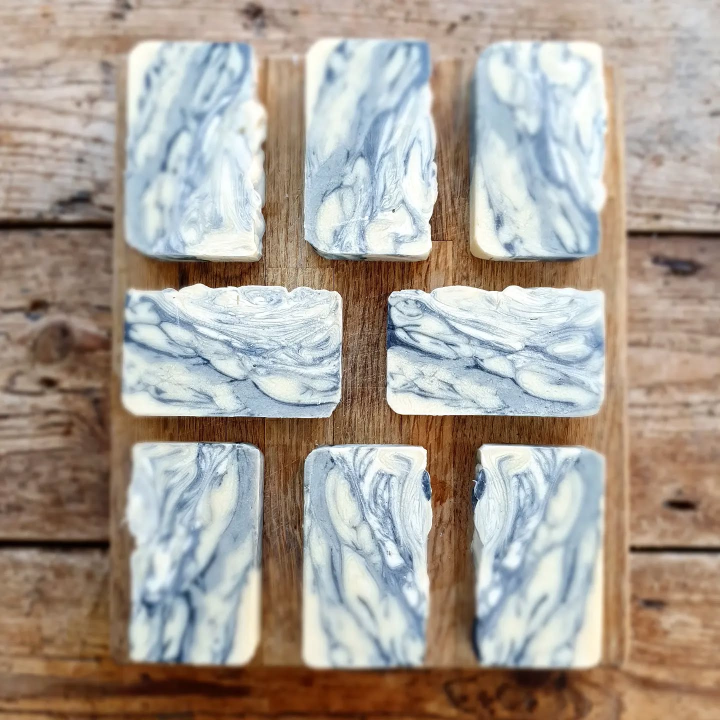 It's mushroom soap. Made with a polysaccharide extract from our own Turkey tail mushrooms. #mushroom #coldprocesssoap #frankincense #cypresswood #vetiver