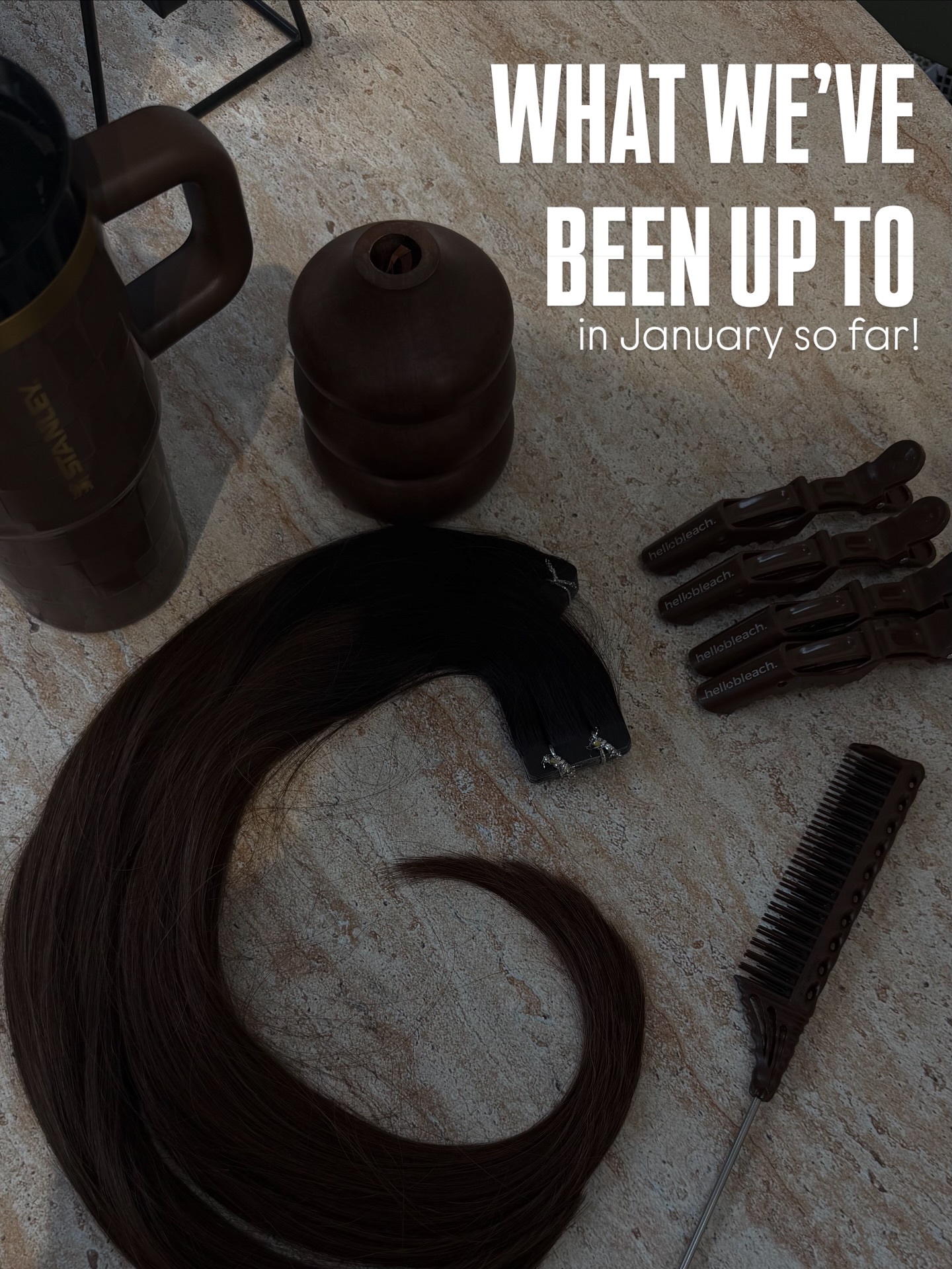 …because January has been a productive one already! ✨🧷❄️