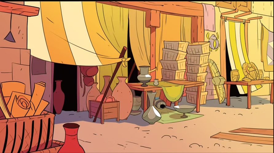 Printemps 5️⃣5️⃣5️⃣ av. J.-C. : « Lorsqu’Anaximandre se retourne, il ne voit personne, mais il découvre, coincé entre une fabrique de scarabées et un étal de flacons de verre, un minuscule atelier dont l’étroitesse n’a d’égale que la magnificence des poteries qui y sont exposées : amphores, lécythes, psykters, olpés et œnochoés sont décorés avec une finesse inouïe. Des héros et des dieux – souvent Dionysos ! – des hommes, des paysages, et des animaux fantastiques se détachent peints en noir sur fond clair, couleur naturelle de l’argile. »
✏️ @art_of_nicolas_leroy
🔍 #recherchesgraphiques #lesvoyagesdanaximandre #amasis #ahmosis #ahmôsis #naucratis #égypte #egypt #emporion #greceantique #grècearchaïque #anaximandre #anaximander #miniserie #sciencefiction #fictionhistorique #astronomie #cosmology #2danimation #dessinanimé #2d #leprojetanaximandre