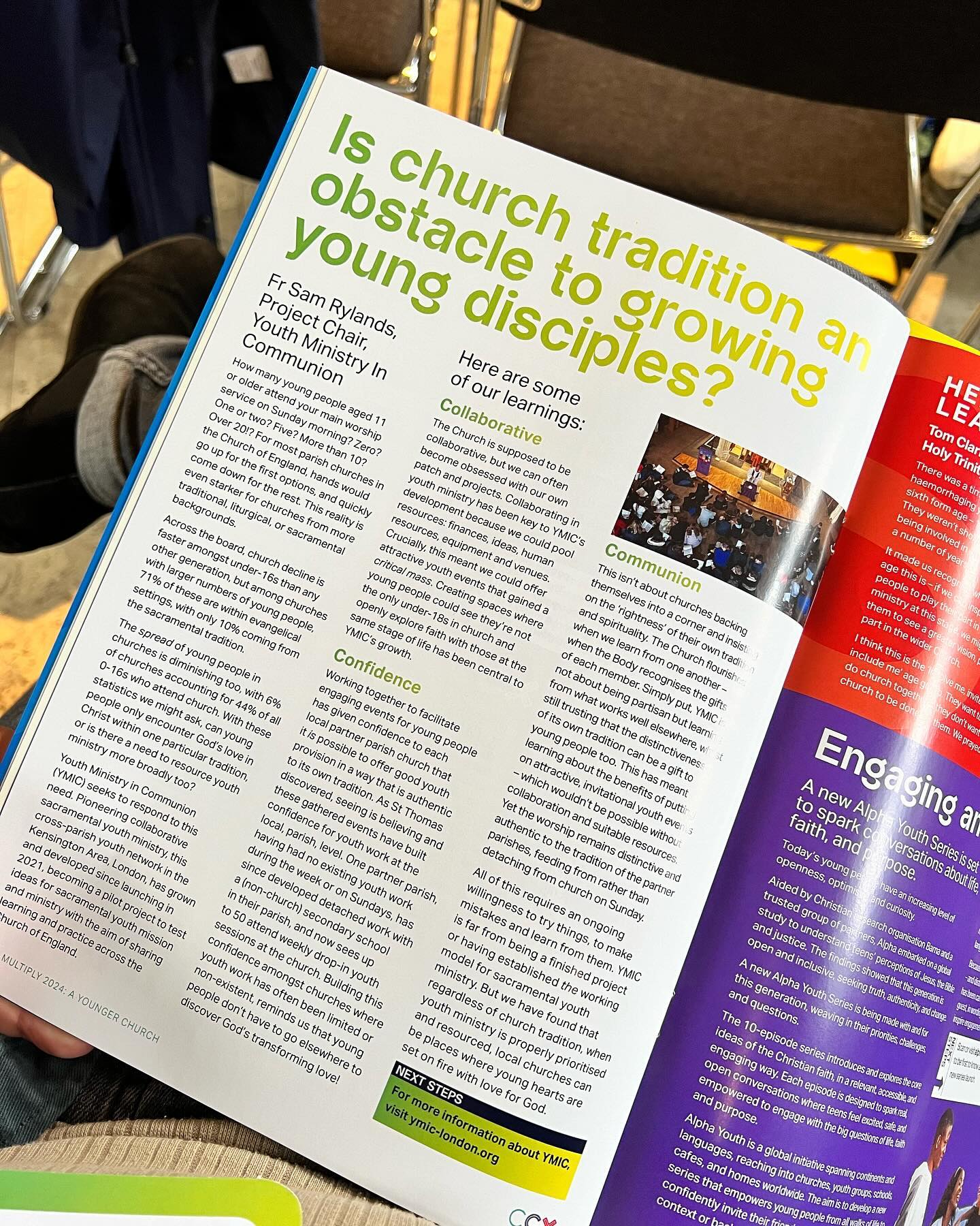 It’s amazing to be here at @thegregoryccx Multiply 2024 sharing our story of collaboration, confidence and communion.
Some great points made also by @rachelgardnerys, Chris Russel and more to come!
#multiply2024 #ccx #sacramental #notpartisan #churchofengland #youthministry #youthscape #london #growth #growingyounger #communion #collaboration #confidence