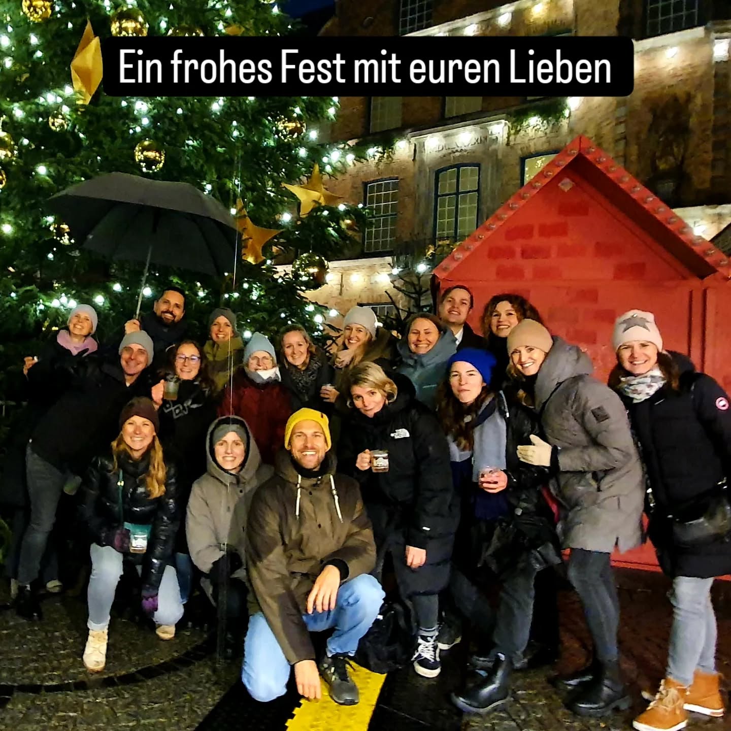 Frohes Fest an alle und danke für dieses schöne Trainingsjahr.