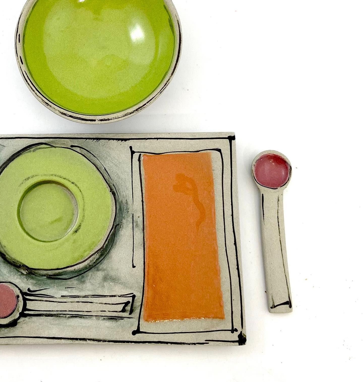 Drawing Slab for Breakfast with bowl and spoon showing from 18 May @makesouthwest #creativeprocess #drawing #tableware #handbuilding #pottery #modernism #brutalistarchitecture #breakfast #painting #contemporaryart #designermakeruk
#handmade #kitchenstyling #foodie #you foodstyling #brutalistinspiration #contemporaryart
#handmade #kitchenstyling #brutalceramics #handmadeinwales #famfamily @find.amaker