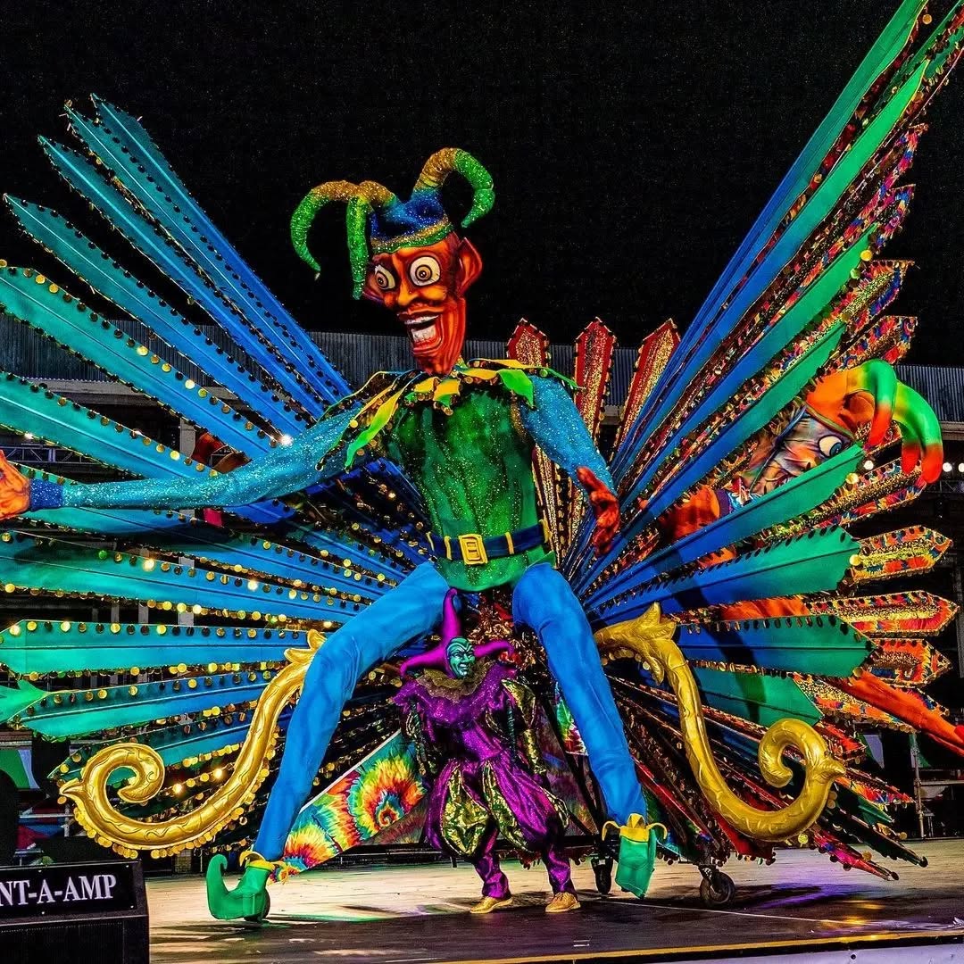 @booktrinidad A look back at the vibrant artistry featured in Kings & Queens Preliminaries last night in the Grand Stand, Queen’s Park Savannah!
#visitTrinidad #TourismTrinidad #TrinidadCarnival #DisIsWeMas