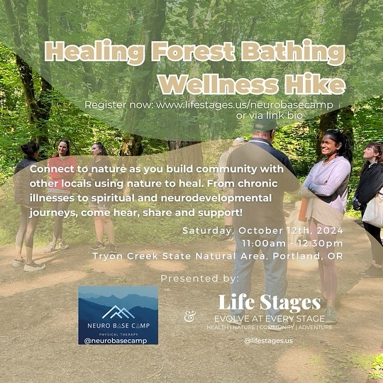 We're back with another ALL LEVEL social hike. Our friends from @lifestages.us will be here to host. Come embrace the restorative power of nature and meet others in a supportive, safe environment. The loop will be under 2 miles with modifications available.
Link to register in bio.
#adaptivehiking #neurorehab #forestbathing #nature #strokerecovery #cerebralpalsystrong #multiplesclerosis #braininjuryrecovery #chronicillness