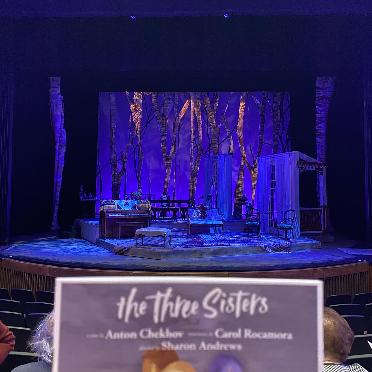 Visiting Wake Forest University, just in time for more Chekhov! @wfutheatre #justanaudiencemember