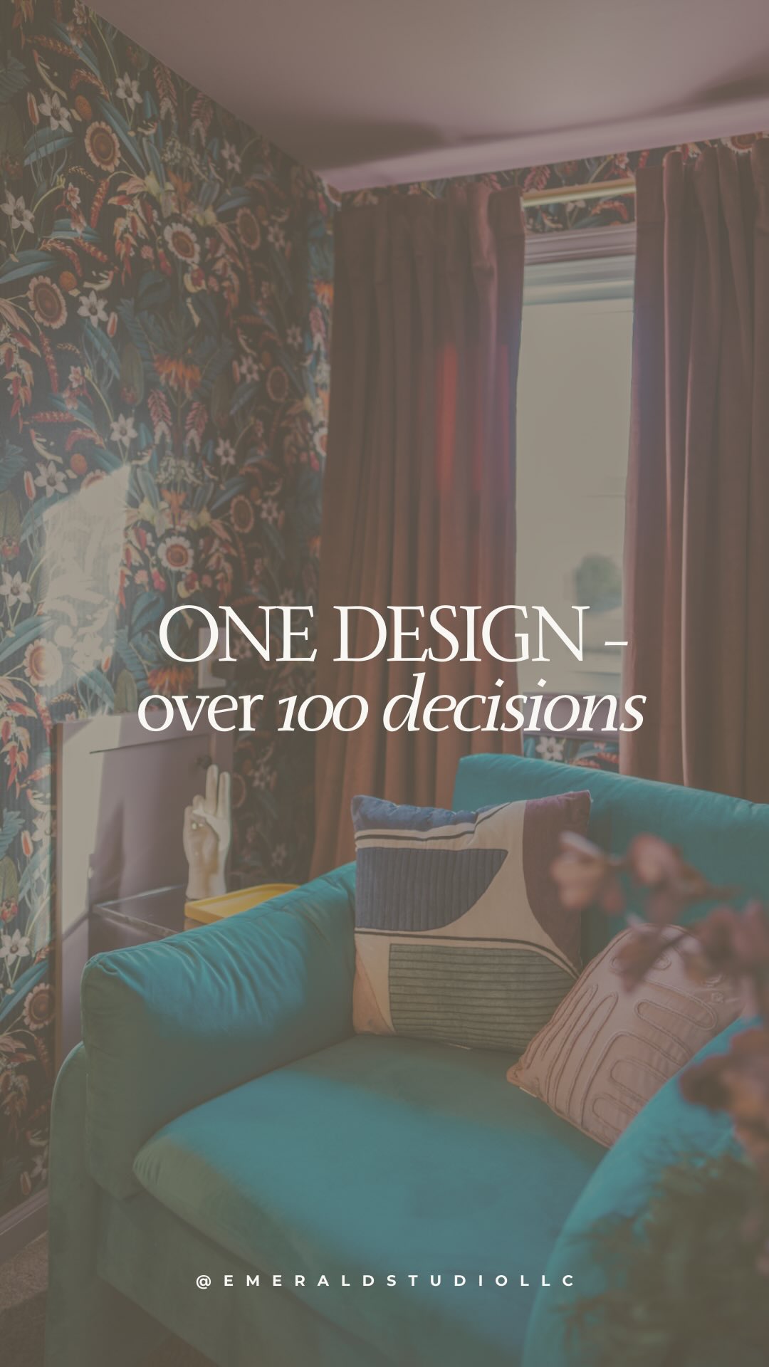 Good design doesn’t happen by accident.
It’s the result of ✨hundreds✨ of thoughtful decisions, each one shaping how your space looks, feels, and functions. The paint colors, paint sheens, sofa fabrics, lighting fixtures, layout choices, rug materials… and that’s just the beginning.
It’s a lot to juggle and can feel overwhelming quickly, which is why working with a designer matters.
I take the decision fatigue and second guessing off your plate, helping you see what really works together and guiding you through every choice with intention.
My job is to think through the details you didn’t even know needed thinking about, so designing your space feels smooth, enjoyable, and (most importantly) stress-free.
