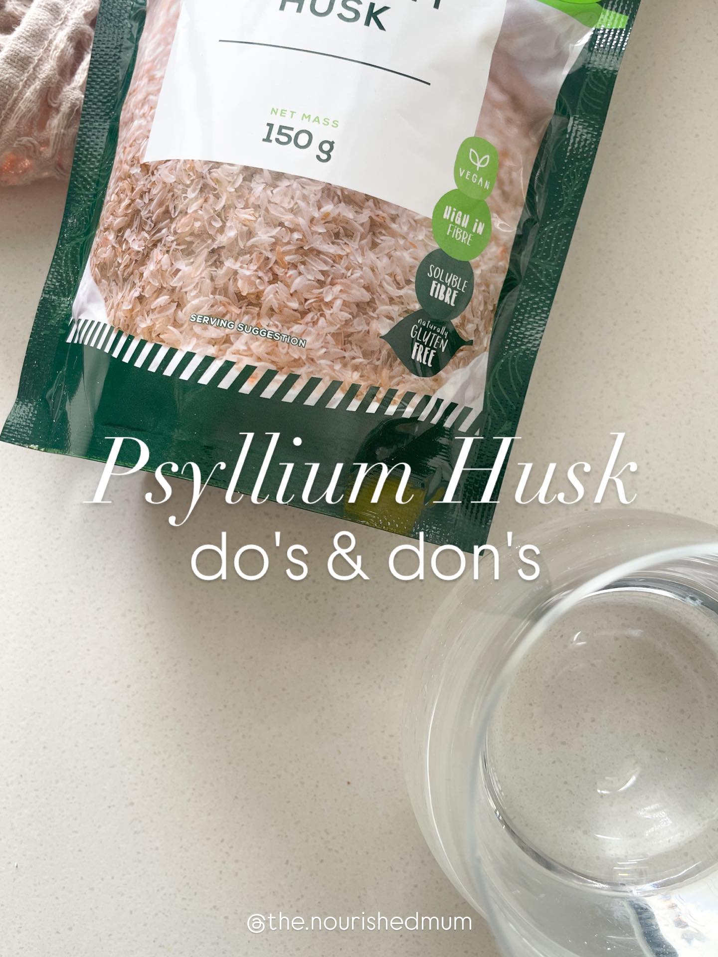 I often get questions about psyllium husk, the fibre supplement I use. Here are a few do's and don'ts.
Psyllium husk can help with both constipation and diarrhoea.
If you're not sure if you need to supplement with it please chat to your dietitian for individual advice ♥️